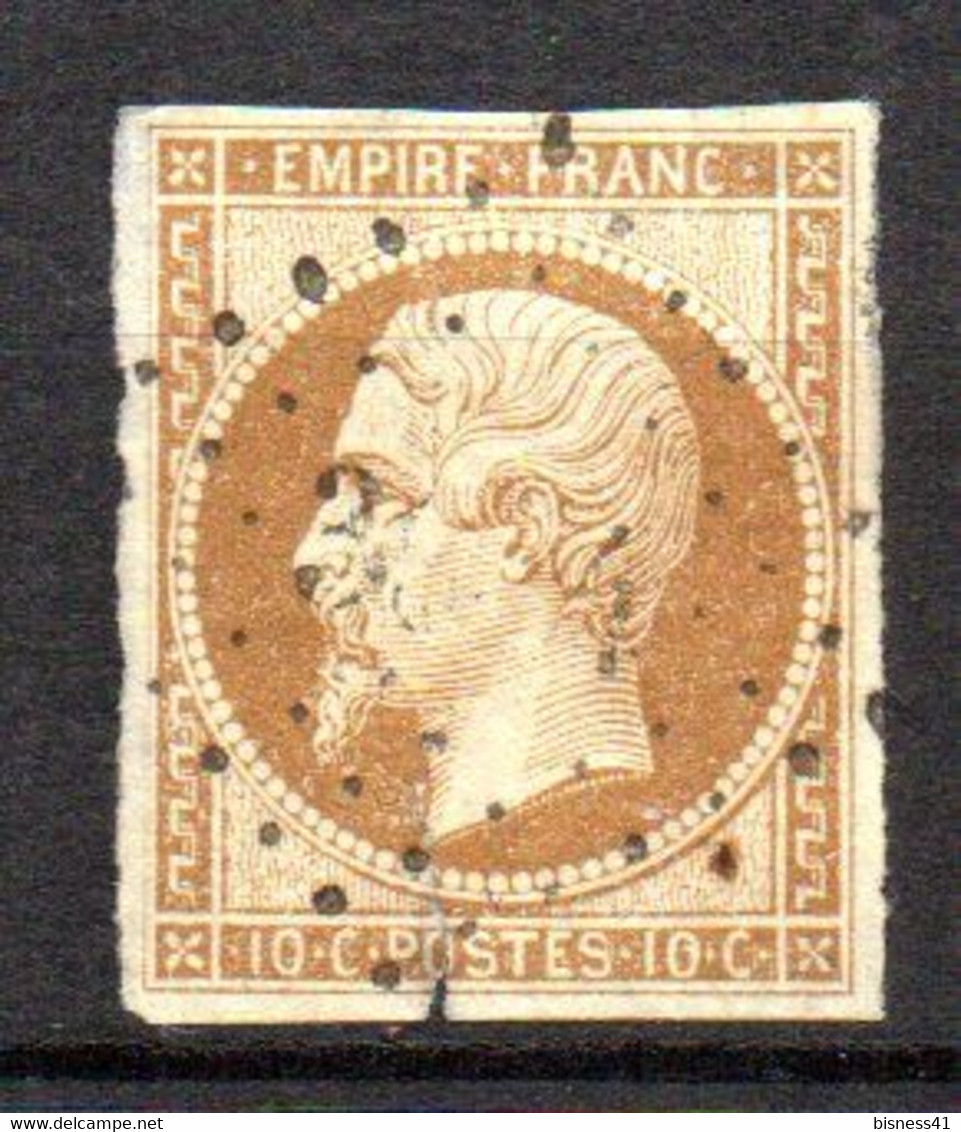 France 1853 Napoléon III N° 13A Oblitéré GC  Cote : 20,00€ - 1853-1860 Napoléon III