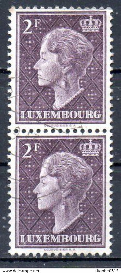 LUXEMBOURG. N°421 Oblitéré De 1948-53  Selon Le Type "hh". Grand-Duchesse Charlotte. - 1948-58 Charlotte De Profil à Gauche