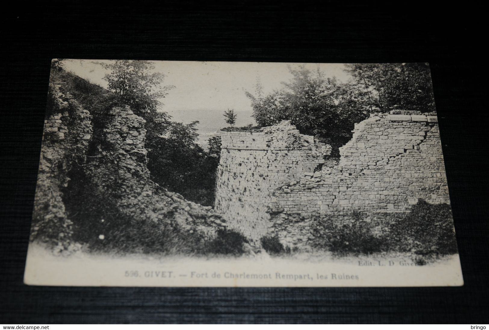 18451-           GIVET, FORT DE CHARLEMONT REMPART, LES RUINES - Givet