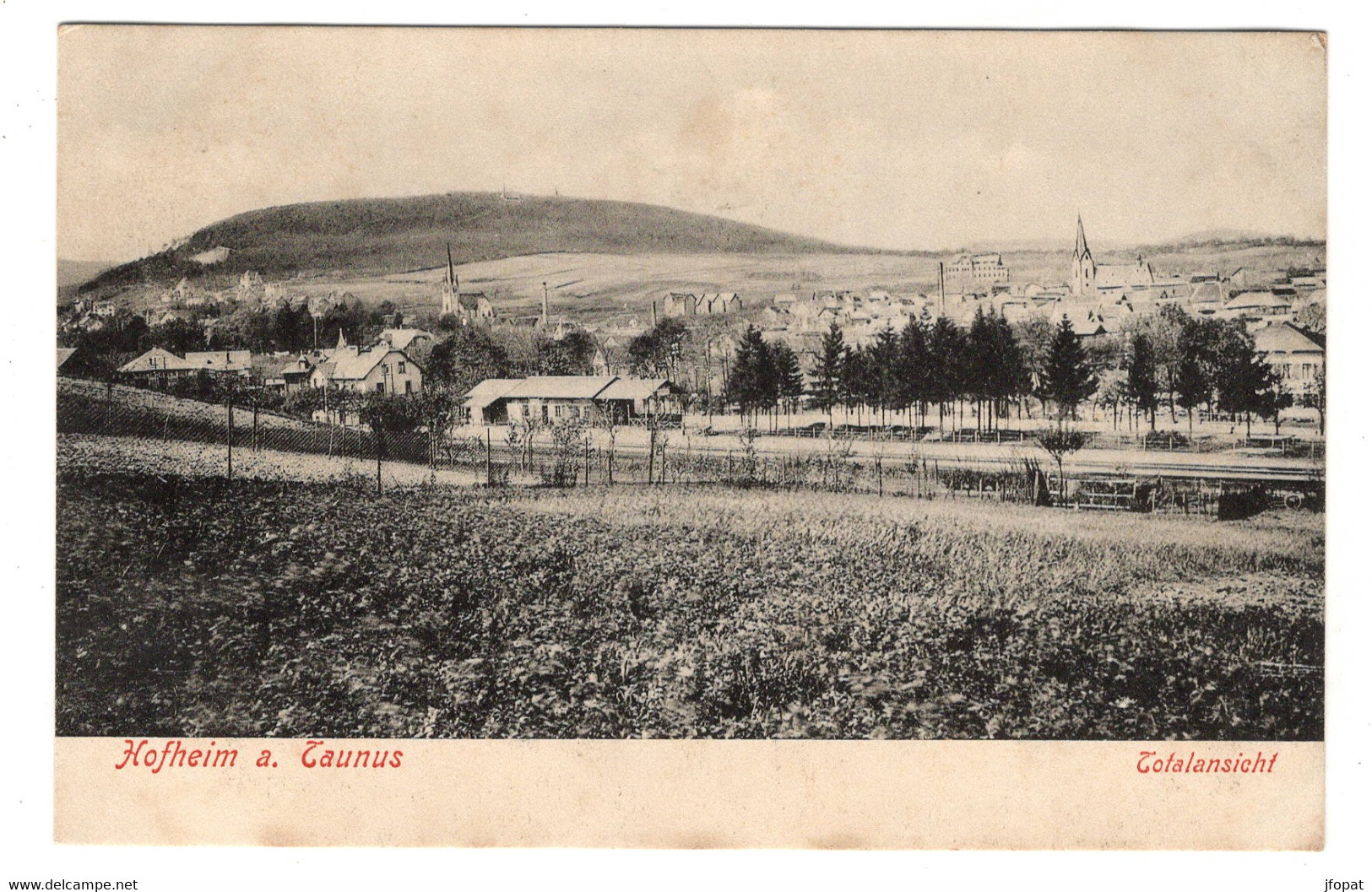 ALLEMAGNE - HOFHEIM Am TAUNUS Totalansicht - Hofheim