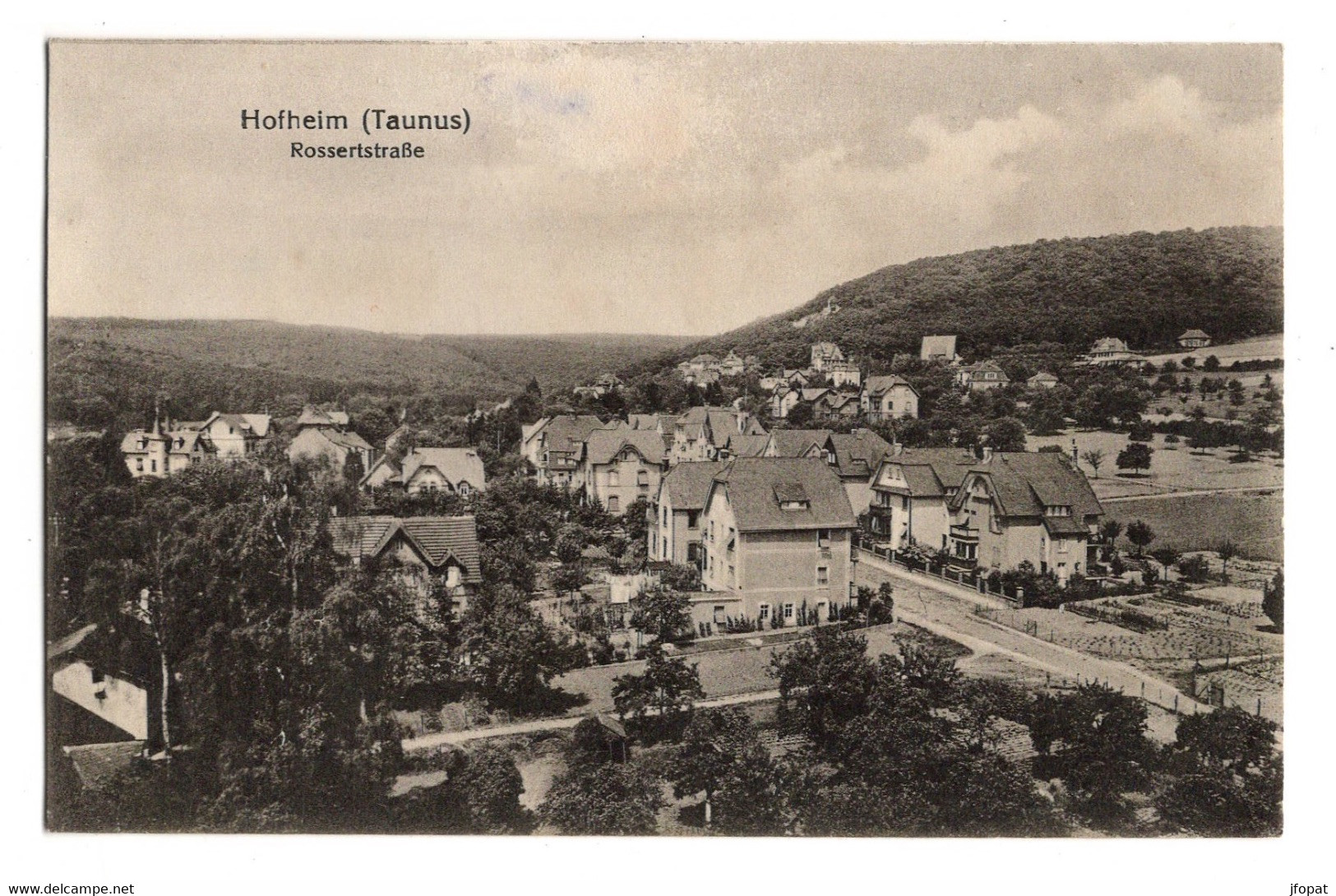 ALLEMAGNE - HOFHEIM Am TAUNUS Blick Rossertstrasse (voir Descriptif) - Hofheim