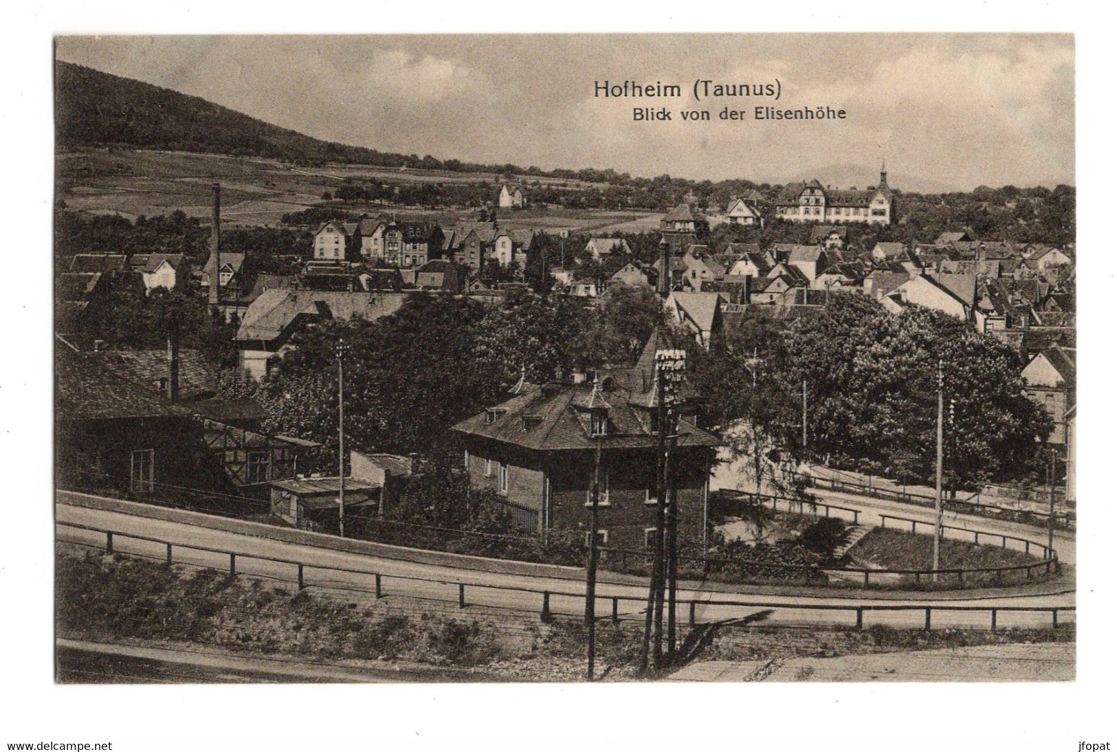 ALLEMAGNE - HOFHEIM Am TAUNUS Blick Vom Der Elisenhöhe (voir Descriptif) - Hofheim