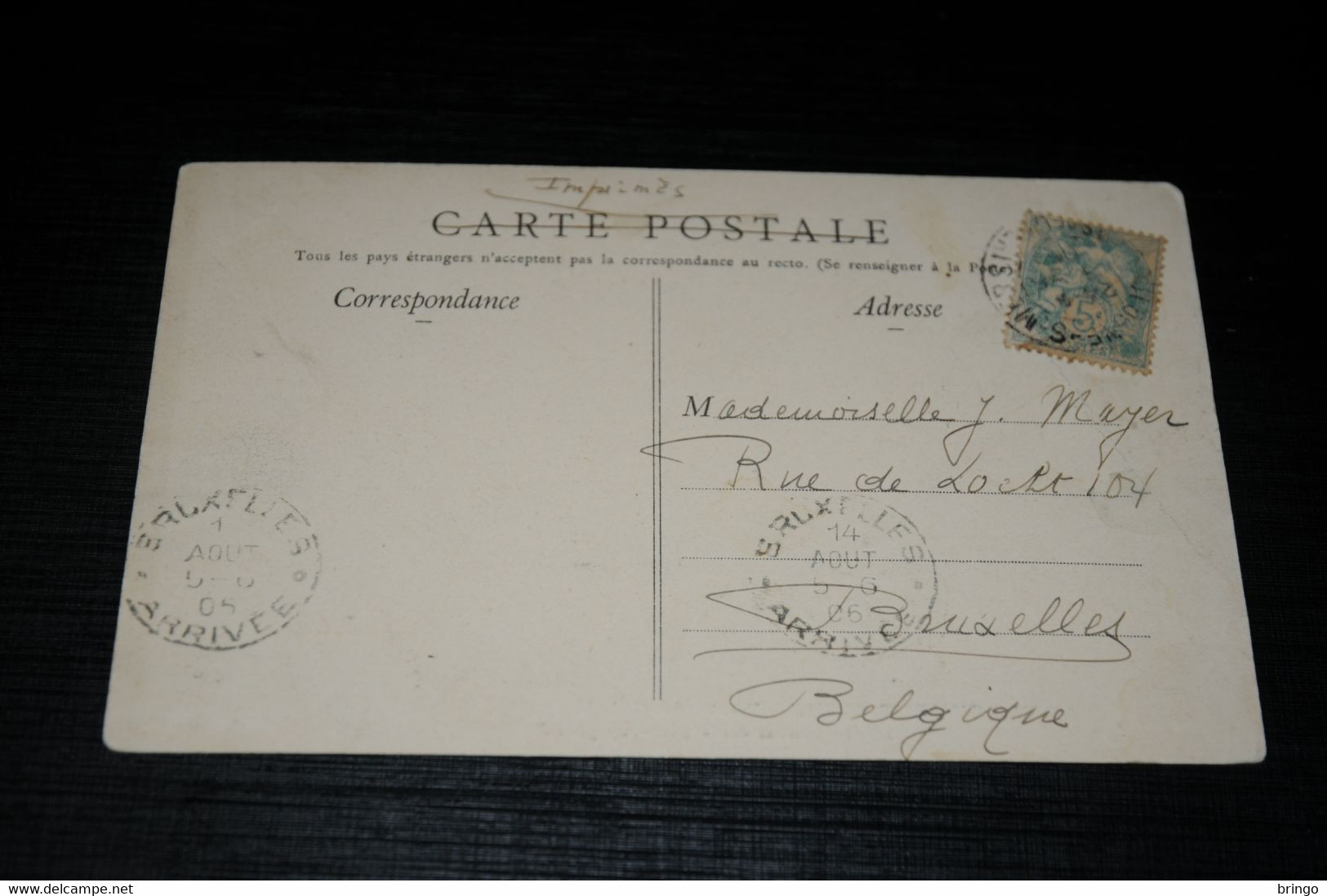 18459-           BOULOGNE SUR MER, PORTE DE CALAIS - 1906 - Boulogne Sur Mer