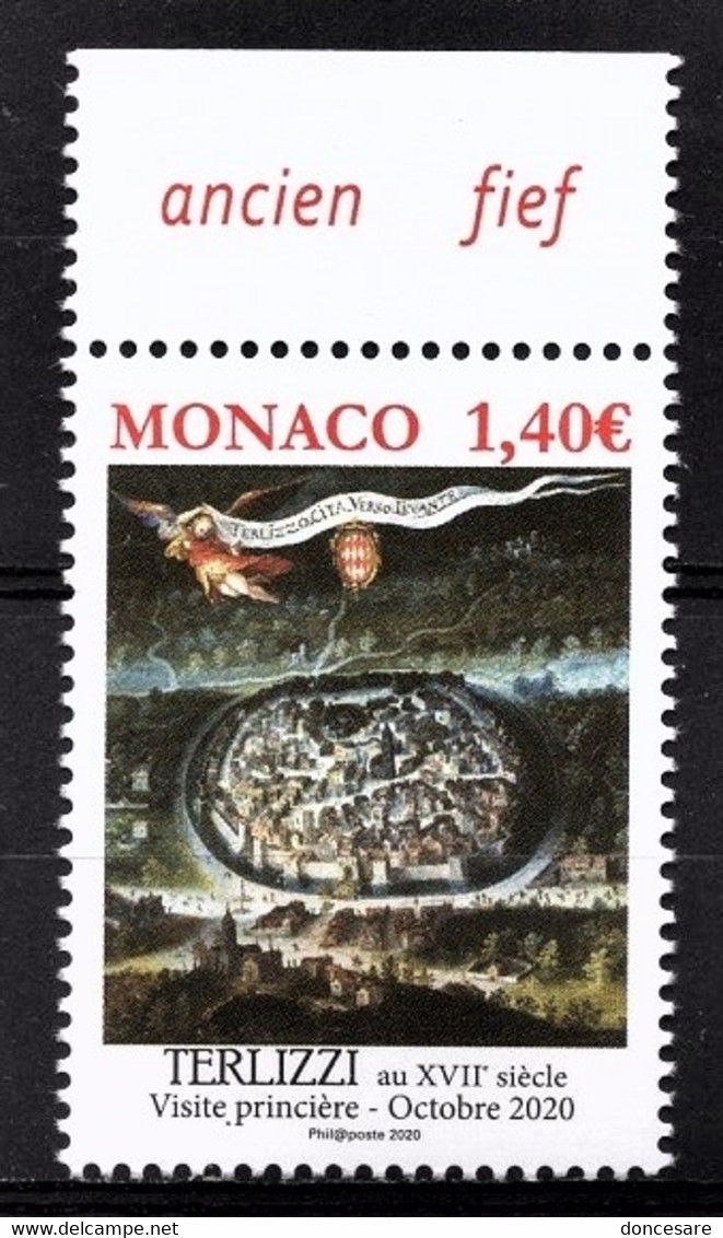 MONACO 2020 - Y.T. N° 3245 / ANCIENS FIEFS DES GRIMALDI - TERLIZZI  - NEUF ** - Unused Stamps