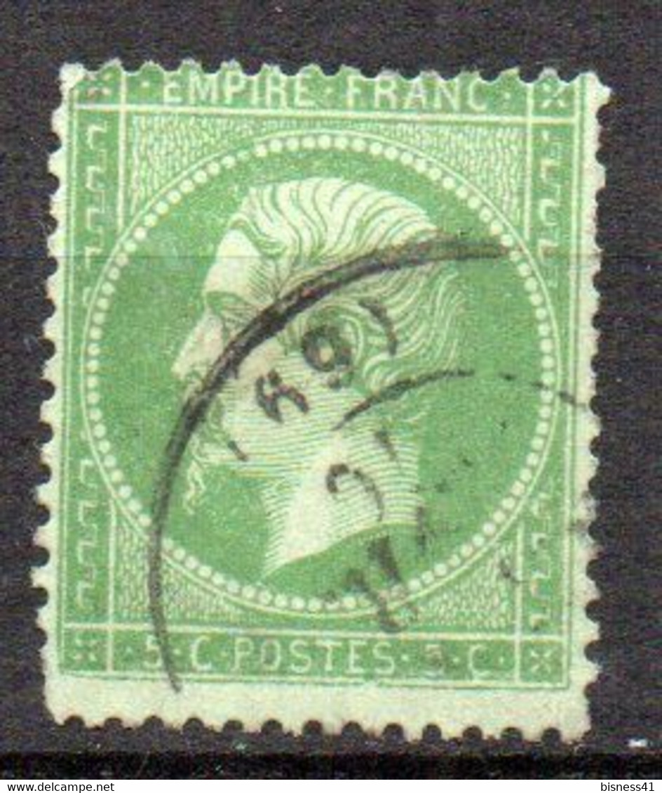 France 1862 Empire Franc N° 20 Foncé Oblitéré   Cote : 20,00€ - 1862 Napoléon III.