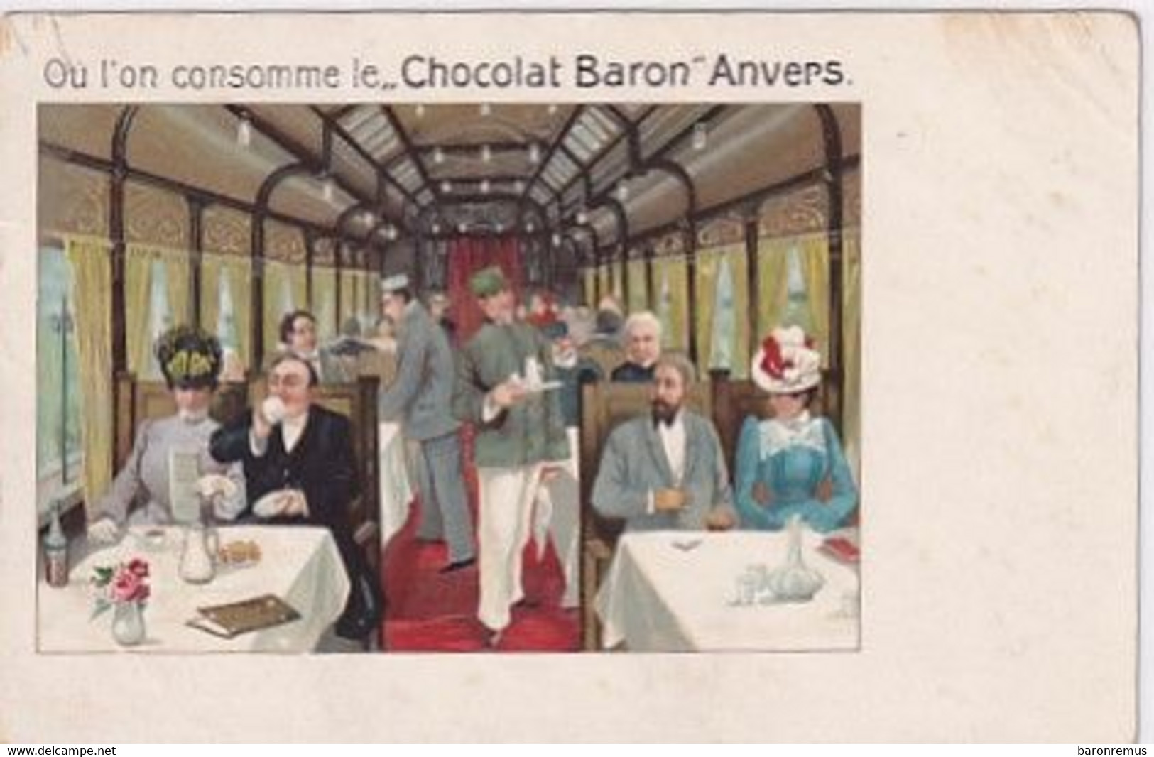 Chocolat Baron Anvers - 1904     (201013) - Werbepostkarten