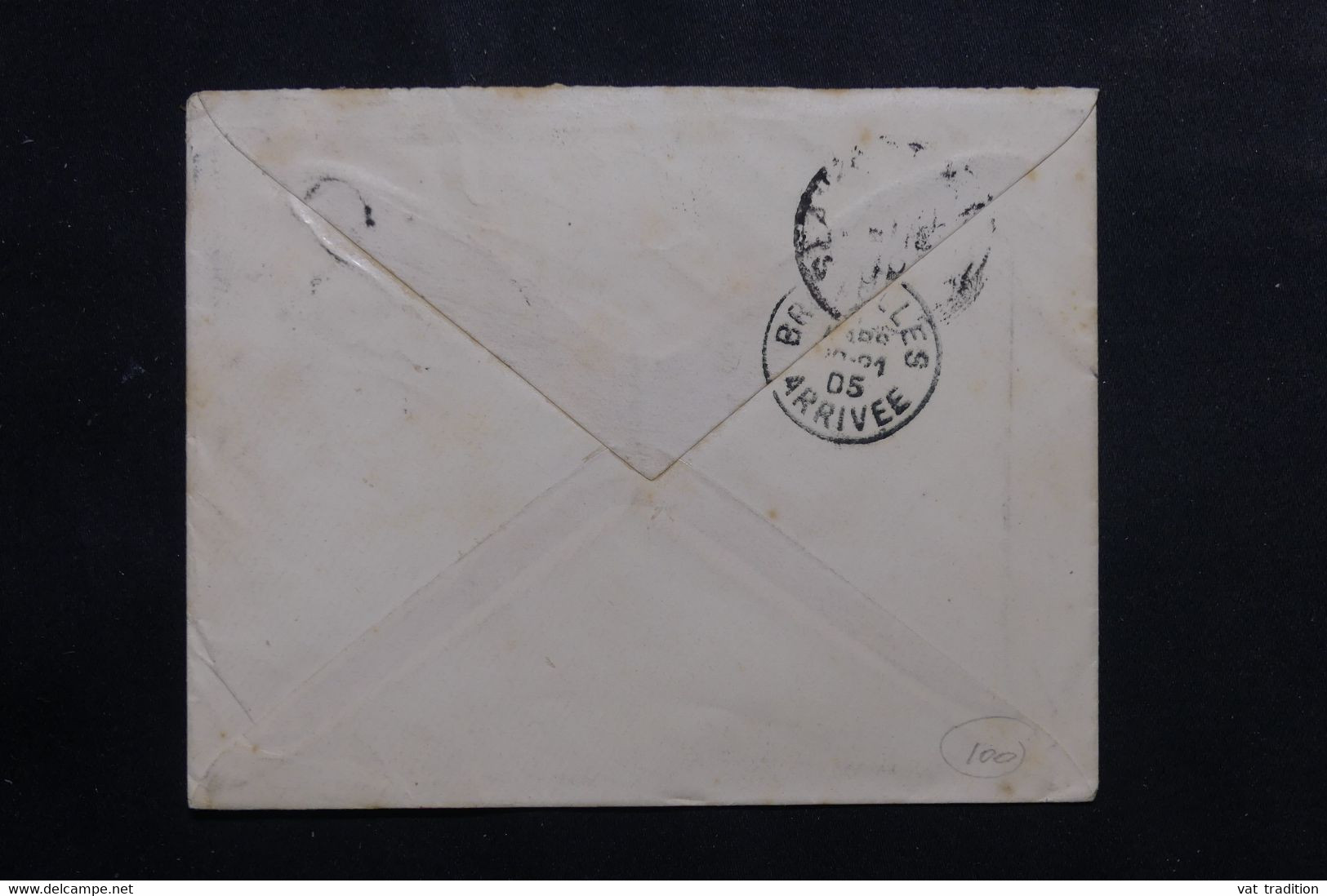 INDE - Enveloppe De Jagdalpur En 1905 Pour Bruxelles - L 73776 - 1902-11 King Edward VII