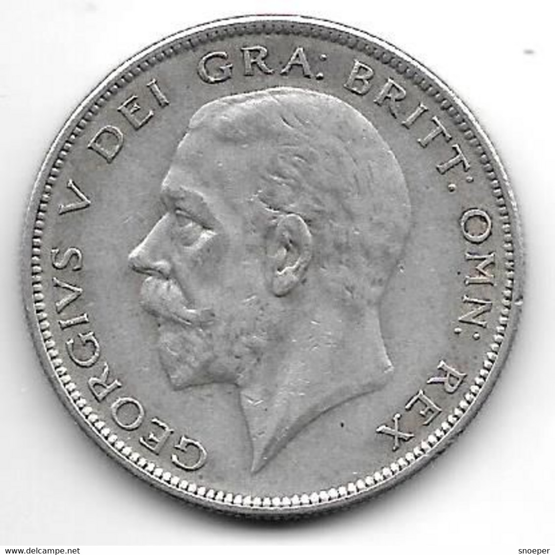 *great Britain 1/2 Crown   1929  Km 835  Vf+ - K. 1/2 Crown