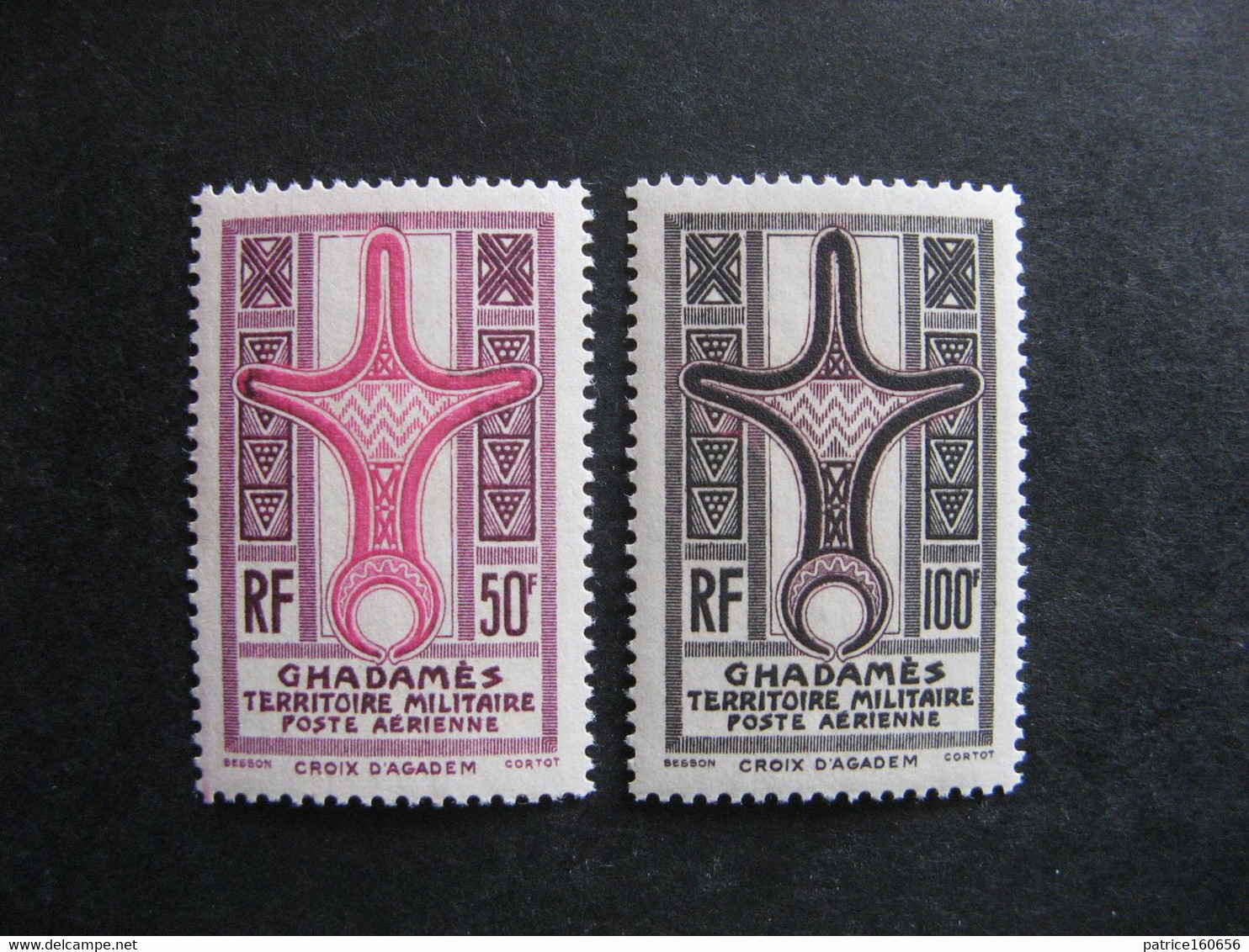 GHADAMES:  TB Paire PA  N°1 Et PA  N° 2, Neufs XX . - Unused Stamps