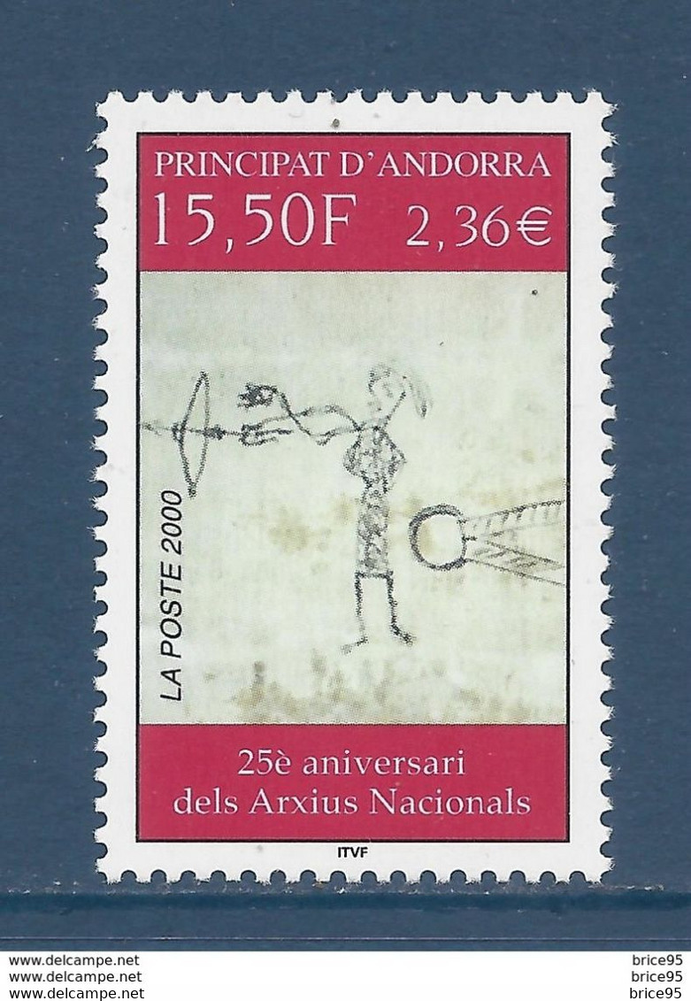 ⭐ Andorre Français - YT N° 539 - Neuf Sans Charnière - 2000 ⭐ - Neufs