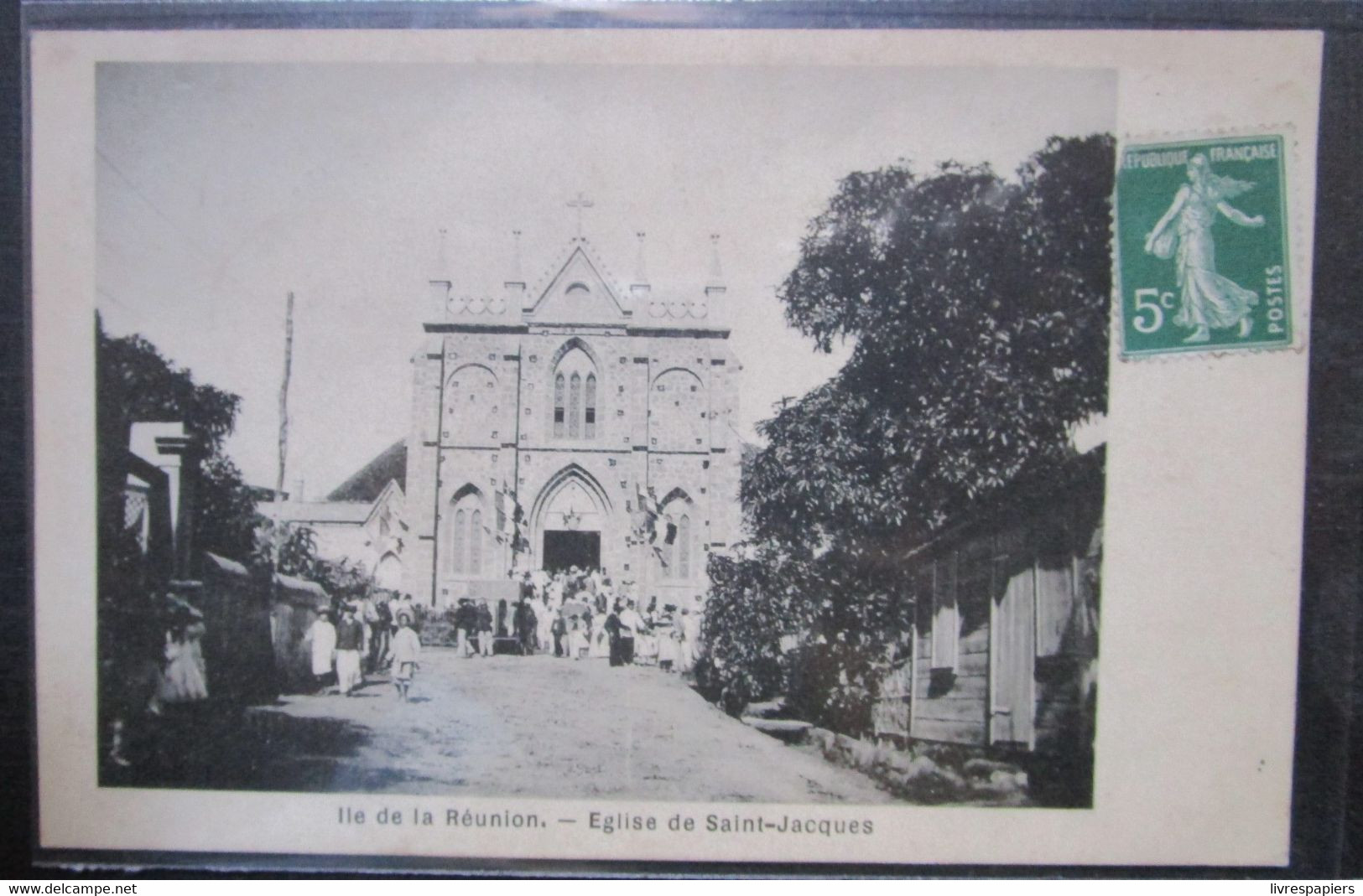 Reunion Ile Eglise Saint Jacques Cpa - Saint Denis