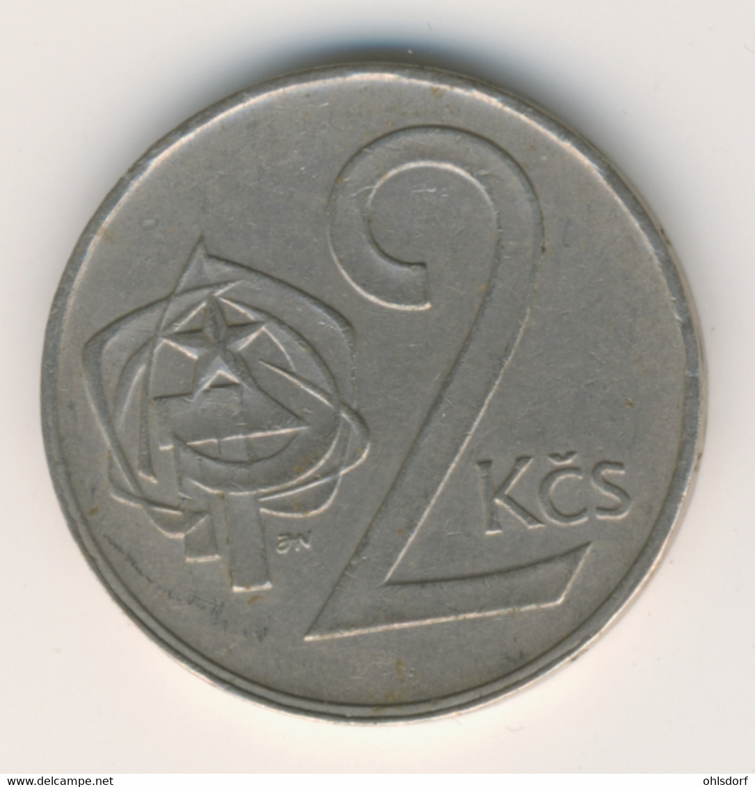 CZECHOSLOVAKIA 1983: 2 Koruny, KM 75 - Czechoslovakia