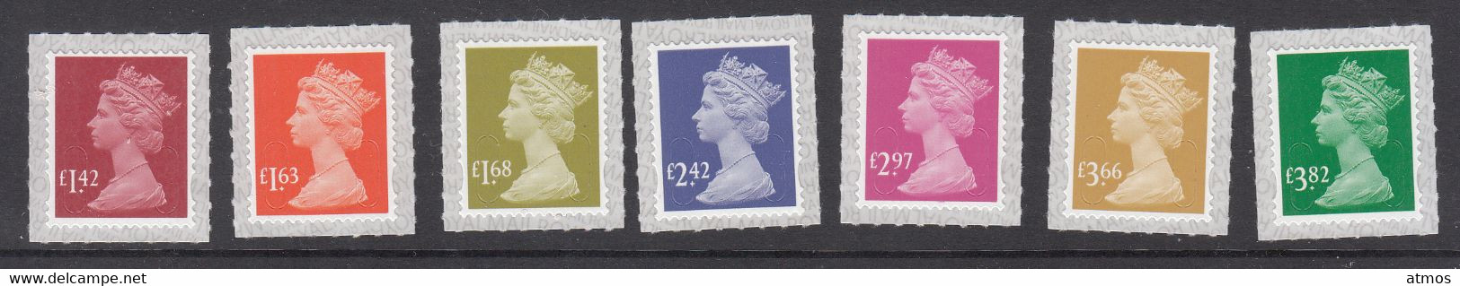 Great Britain MNH Michel Nr 4553/59 From 2020 Machin - Unused Stamps