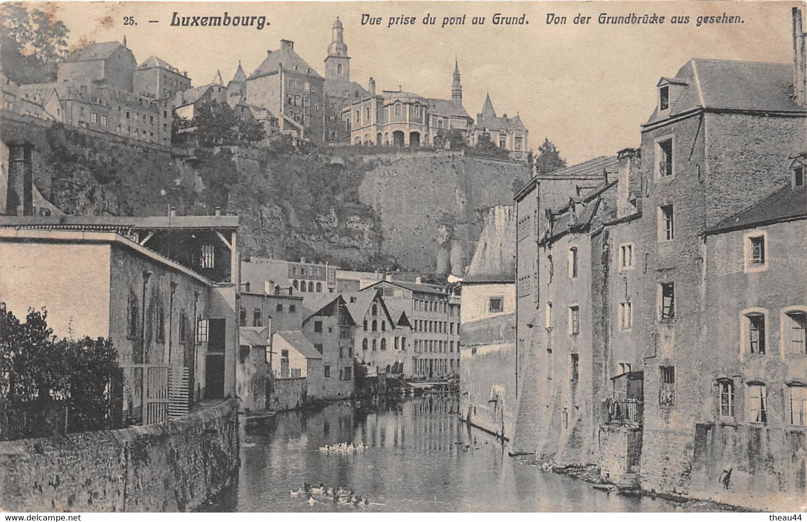 ¤¤   -   LUXEMBOURG   -  Vue Prise Du Pont Au Grund        -  ¤¤ - Luxemburg - Stadt