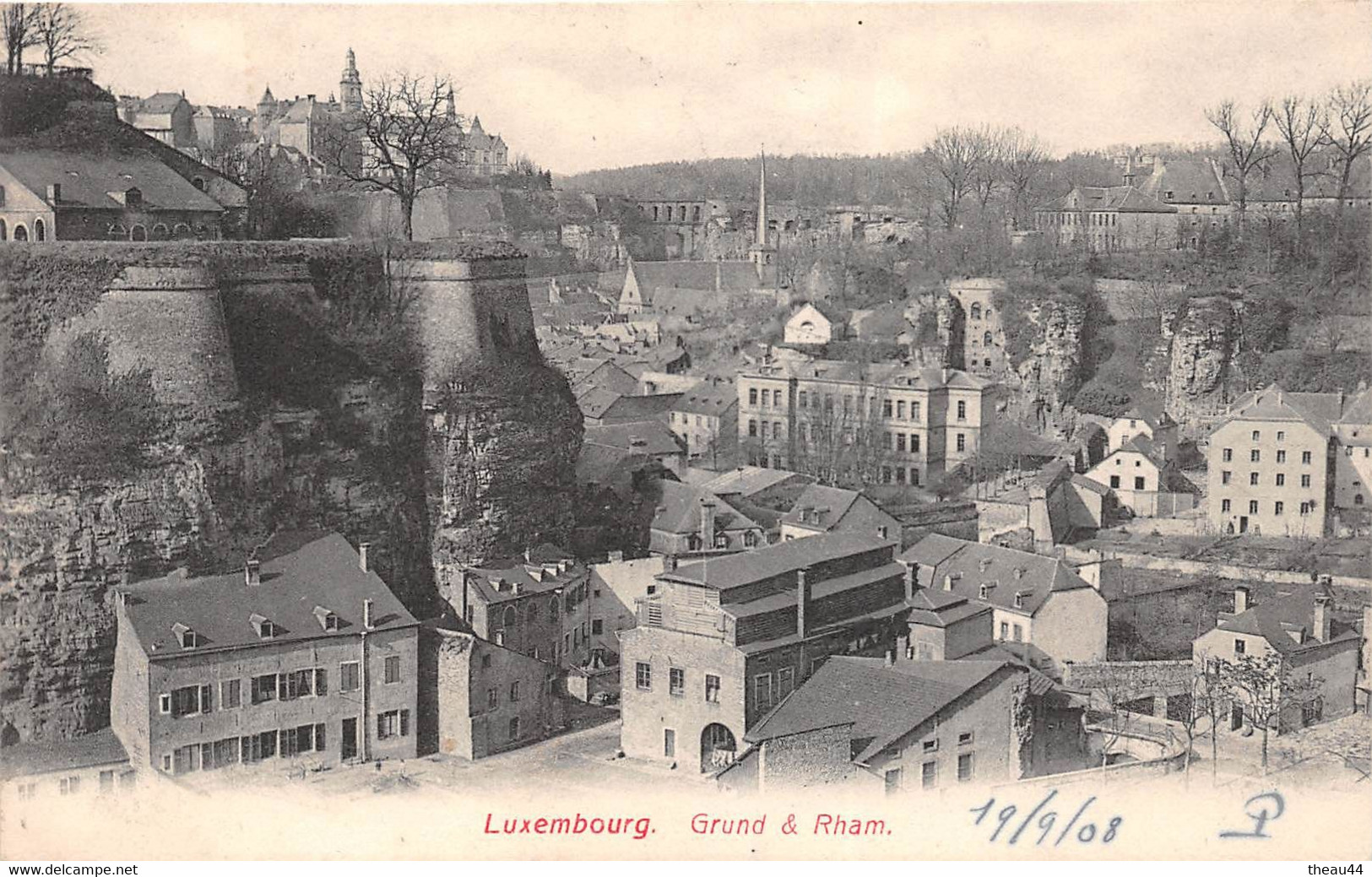 ¤¤   -   LUXEMBOURG   -  Grund & Rham        -  ¤¤ - Luxemburg - Town