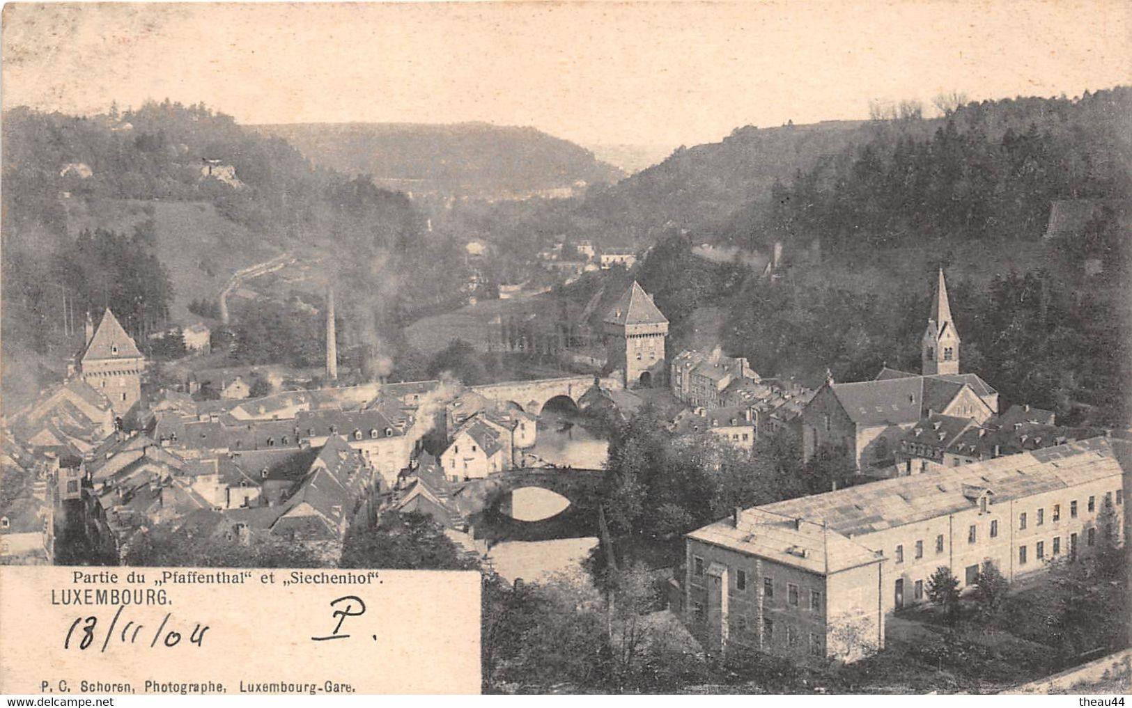 ¤¤   -   LUXEMBOURG   -   Partie Du Pfaffenthal Et Siechenhof      -  ¤¤ - Luxemburgo - Ciudad