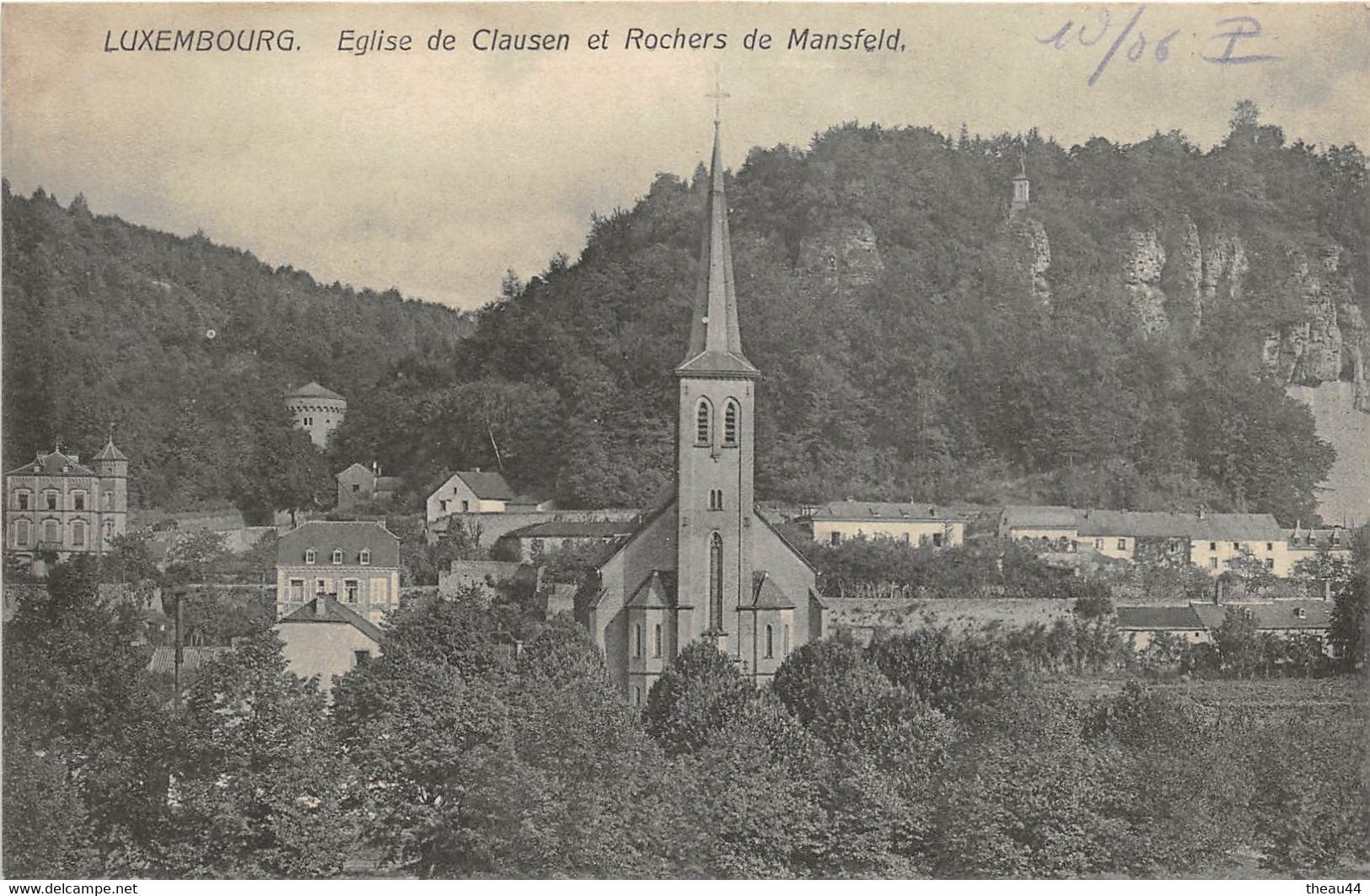 ¤¤   -   LUXEMBOURG   -   Eglise De Clausen Et Rochers De Mansfeld       -  ¤¤ - Lussemburgo - Città