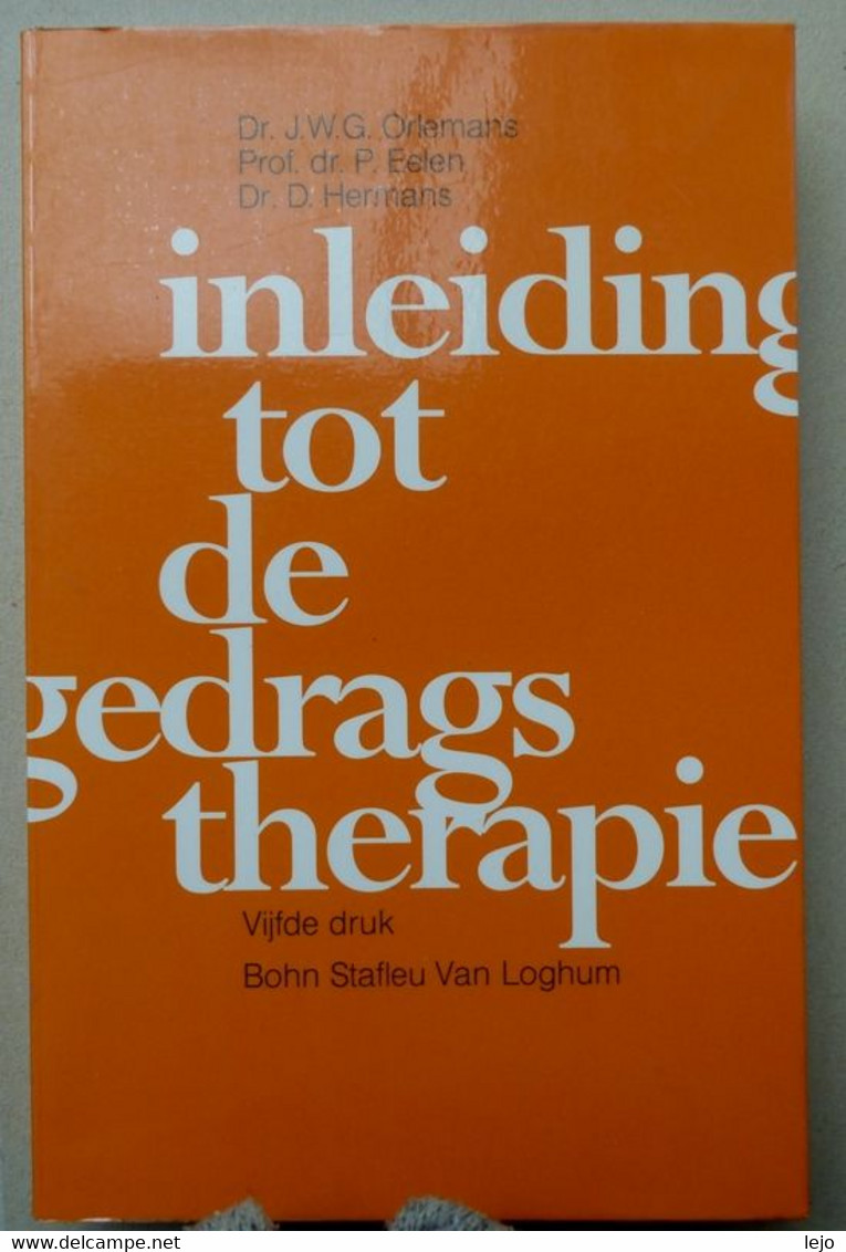 Inleiding Tot De Gedragstherapie - Sachbücher