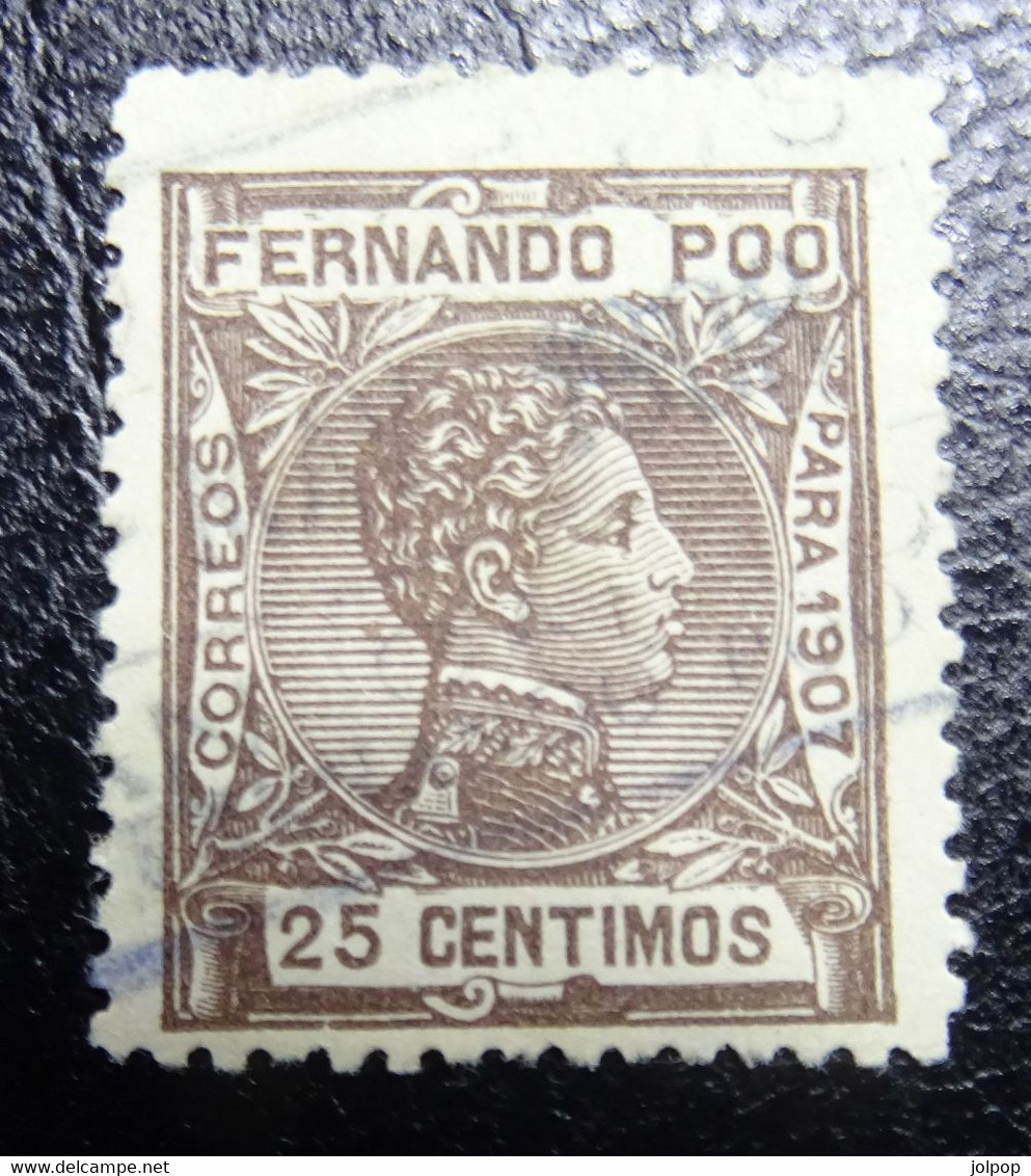 &SVE 126& FERNANDO POO EDIFIL 159, MICHEL 154 VF USED. - Fernando Poo