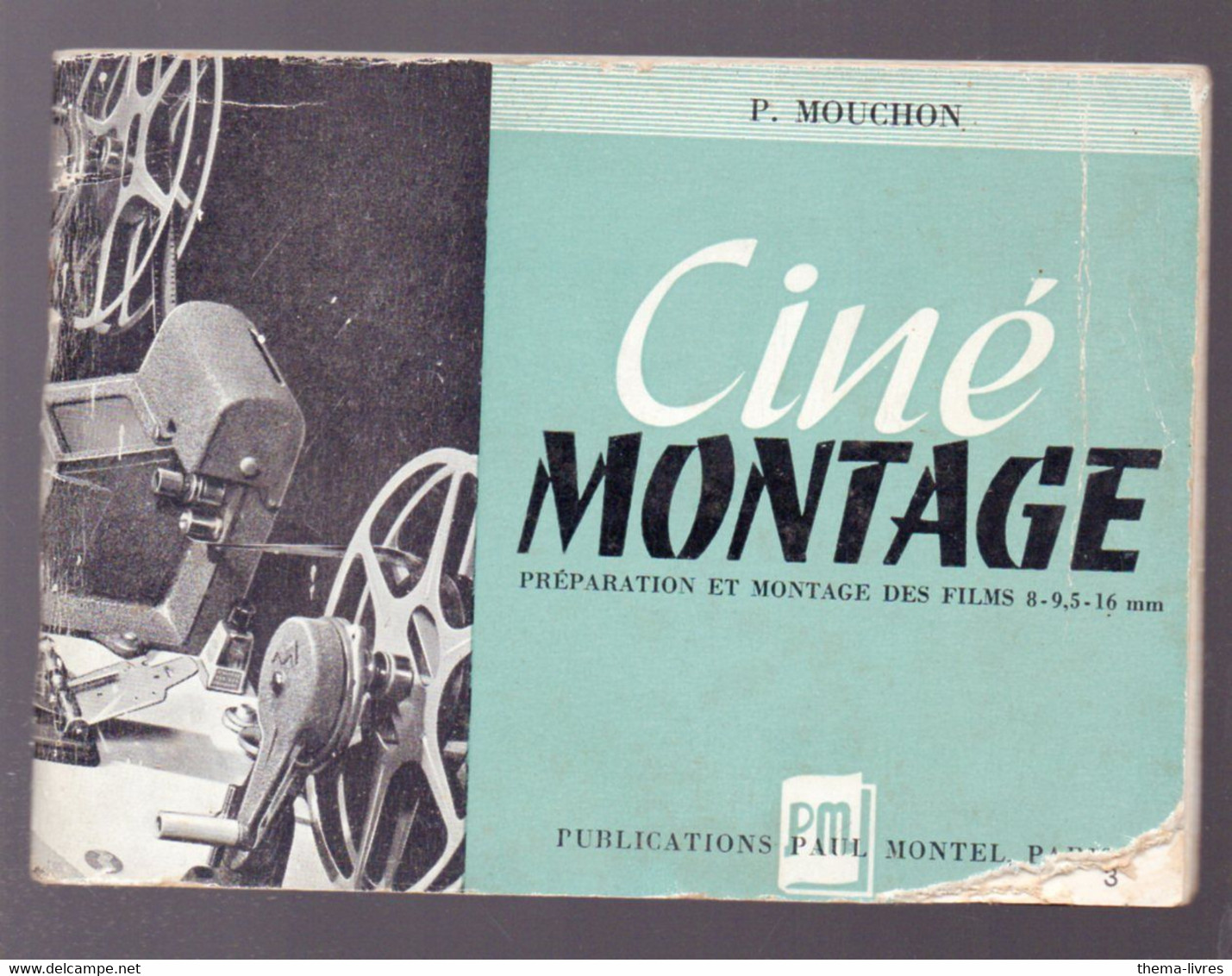 (cinéma) Livret  CINE-MONTAGE 1954 (PPP25207) - Audio-video