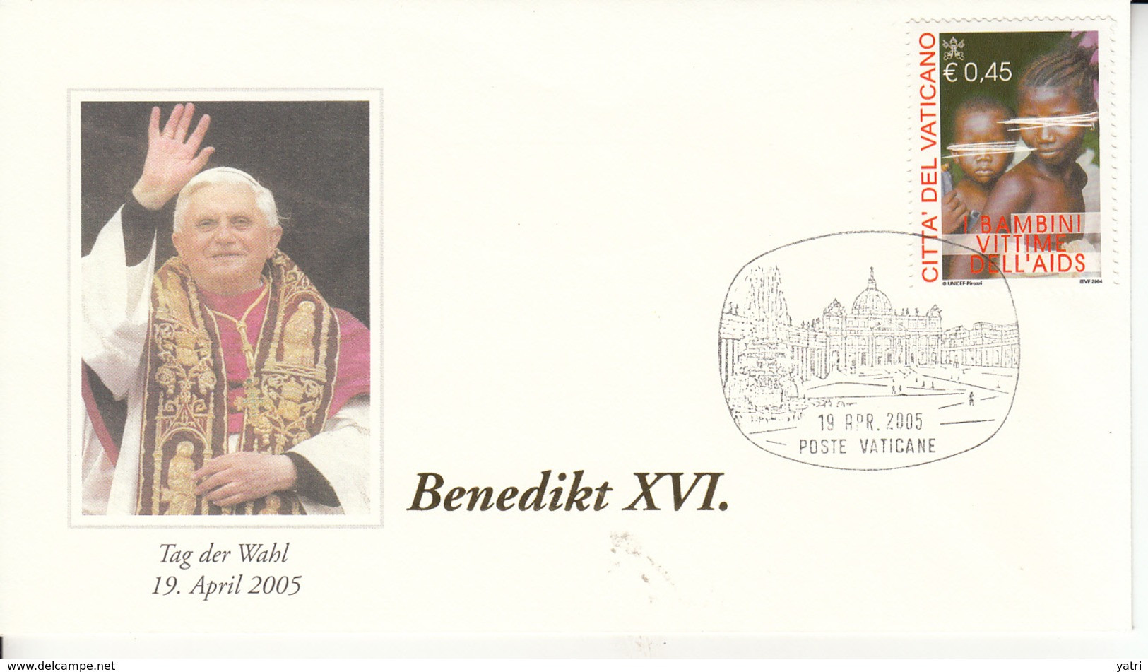 Vaticano (2005) - Inizio Del Pontificato Di Benedetto XVI ** - Storia Postale