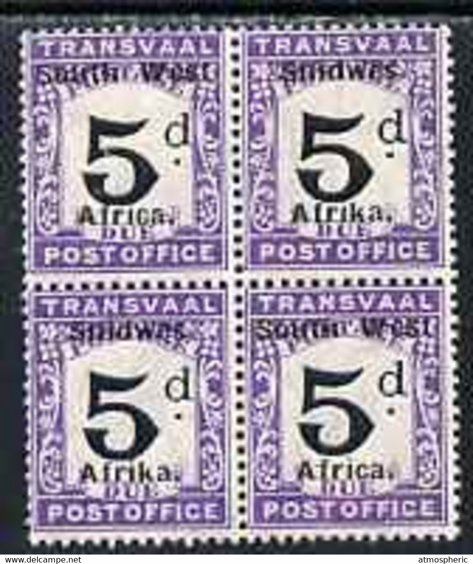 79846  South West Africa, Postage Due, SGD33, Unmounted Mint - Postage Due