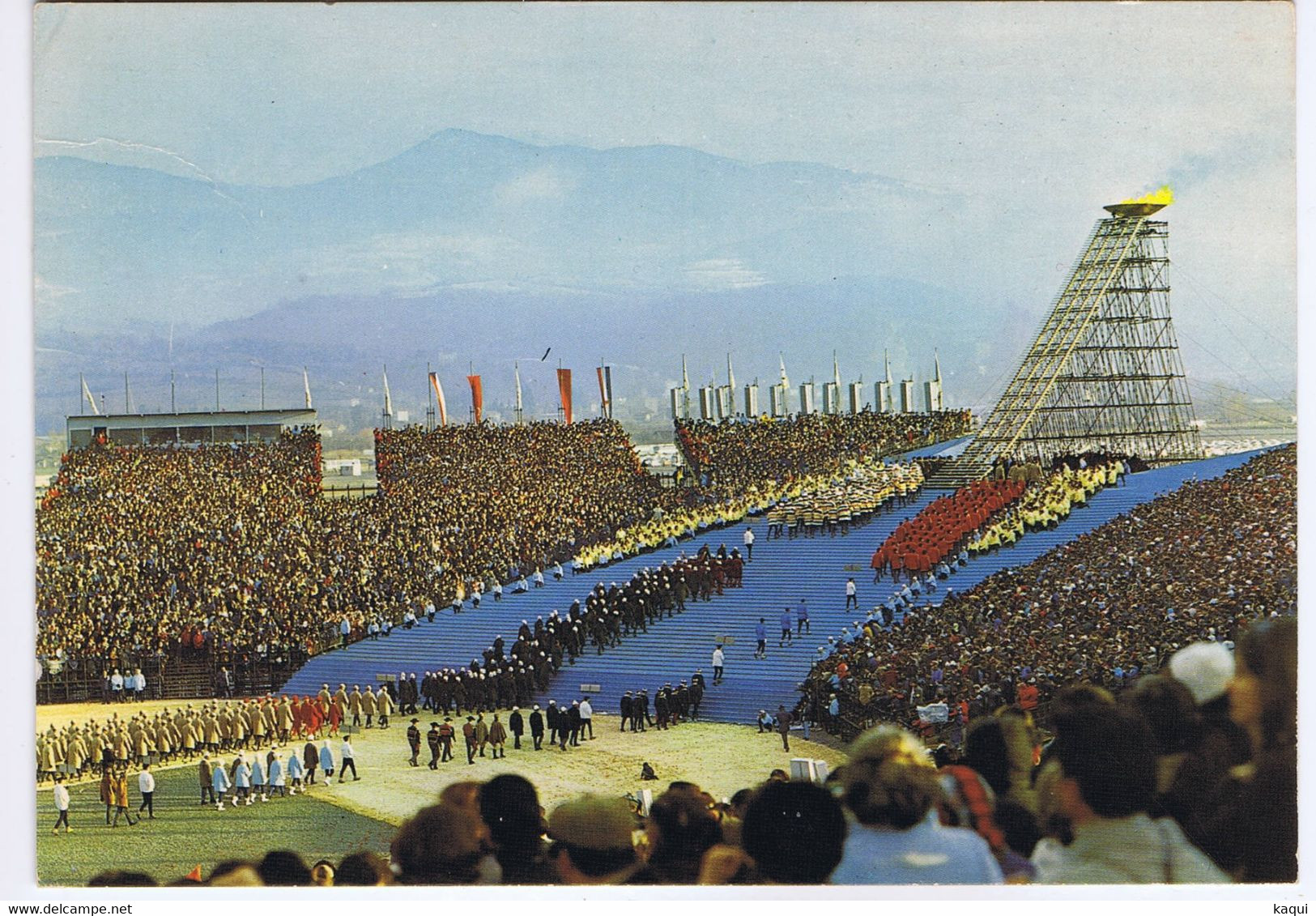 ISERE - GRENOBLE - Stade Olympique - Cérémonie D'Ouverture Des Xes Jeux D'Hiver 1968 - Winter Sports