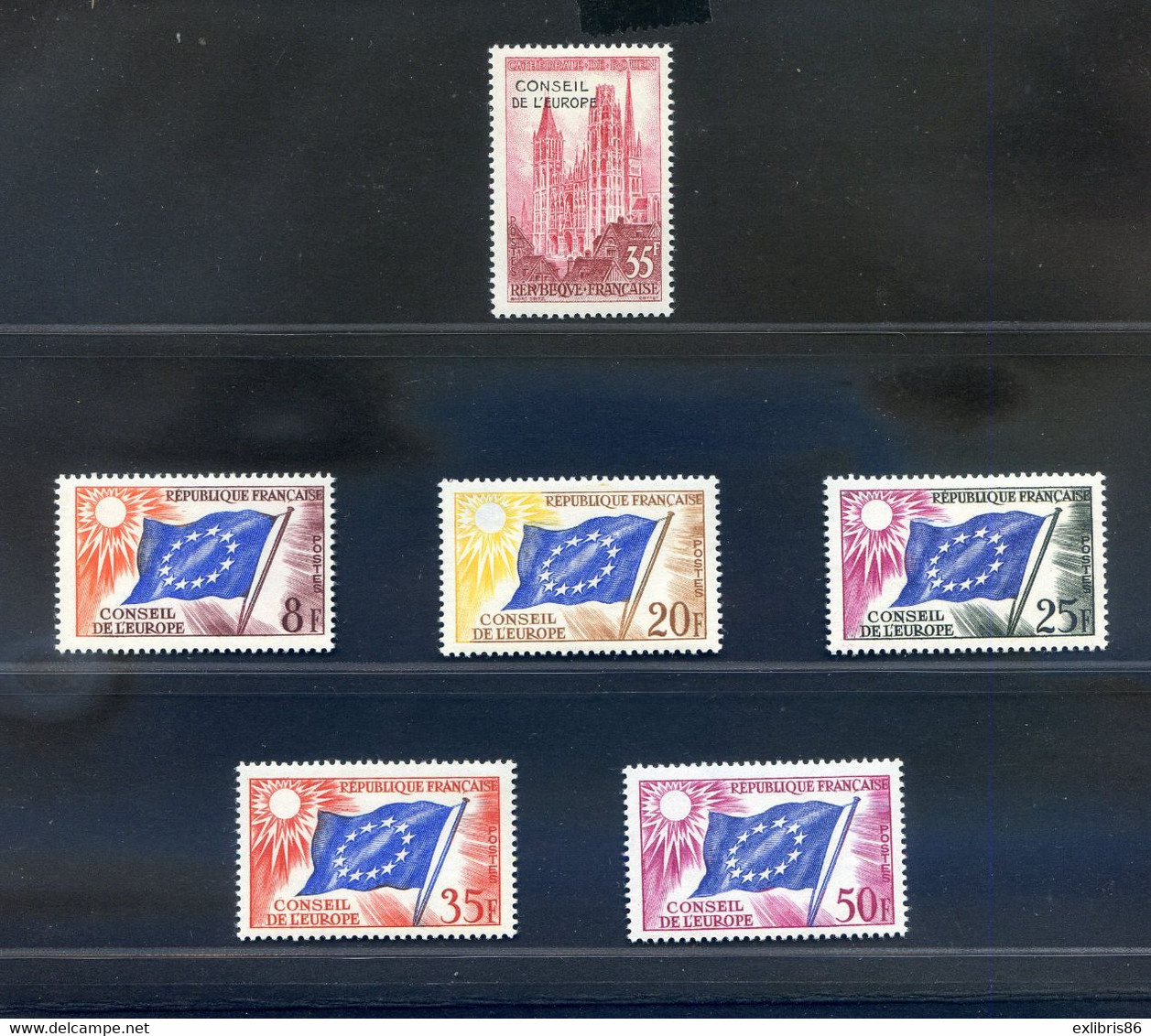 TIMBRES FRANCE REF4559c PAGE TIMBRES POSTE ANNEE 1958, NEUFS ** - Unused Stamps