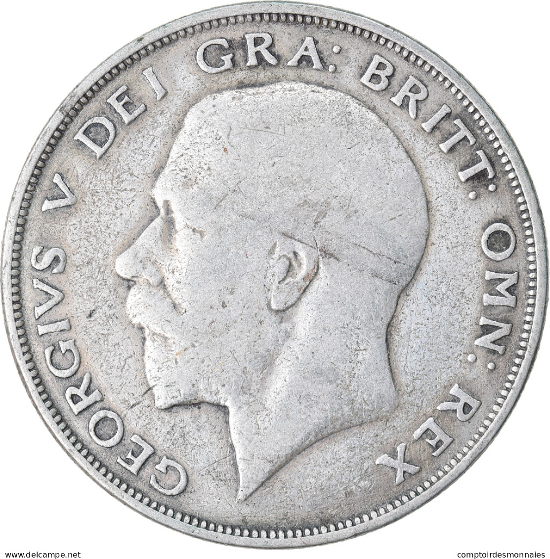 Monnaie, Grande-Bretagne, George V, 1/2 Crown, 1923, TTB, Argent, KM:818.2 - K. 1/2 Crown