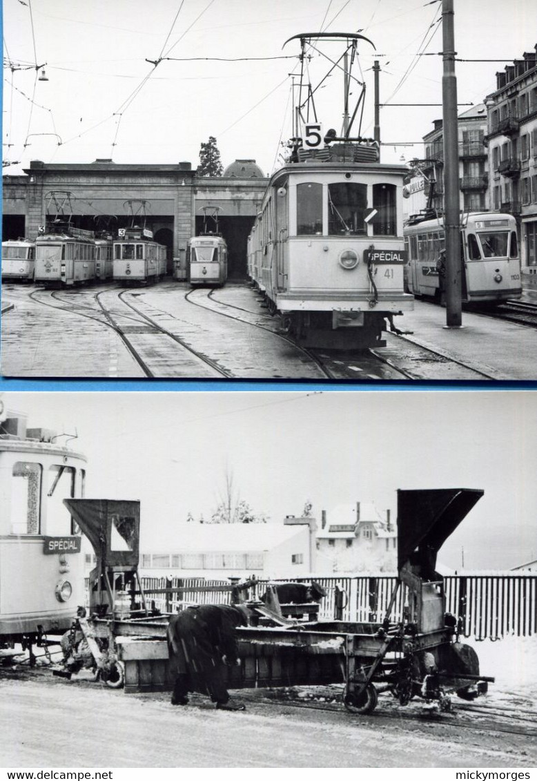 TN  Neuchâtel 1976,1963 - Tramways