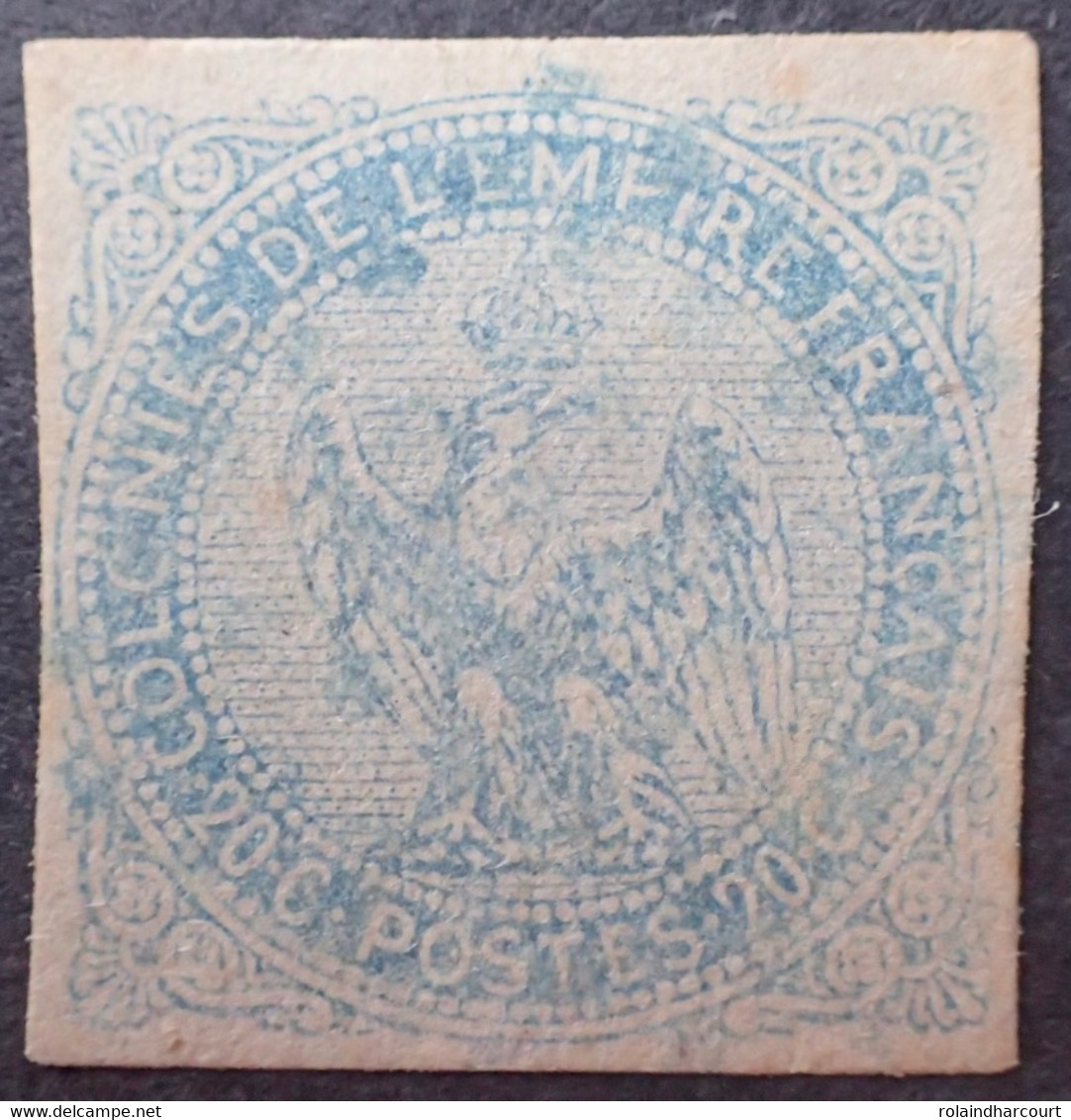 R2062/205 - 1889/1865 - COLONIES GENERALES - AIGLE IMPERIAL - N°4 ☉ Cachet Bleu - Águila Imperial