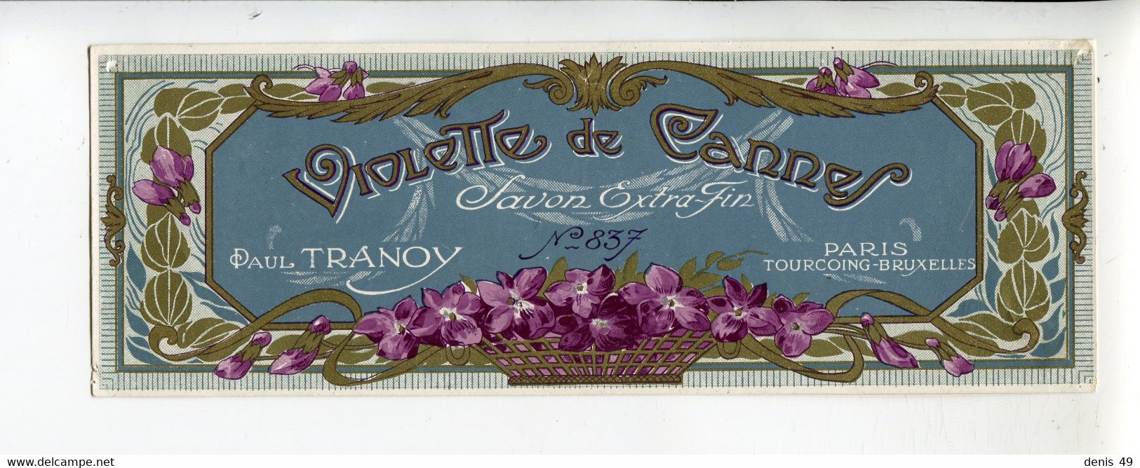 Savon Violettes Chromolithographie Cannes - Produits De Beauté