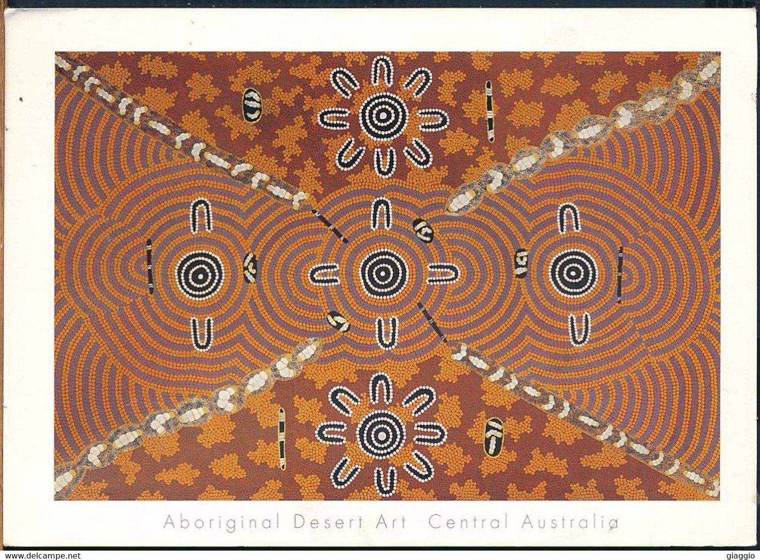 °°° GF864 - AUSTRALIA - ABORIGINAL DESERT ART - 1998 With Stamps °°° - Aborigines