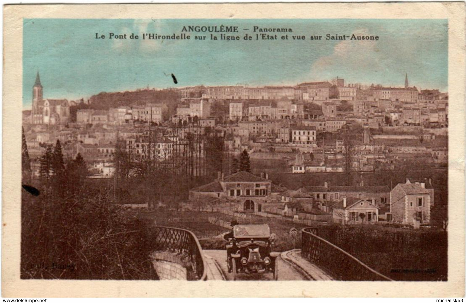 6GM 21 CPA - ANGOULEME - PANORAMA - Angouleme