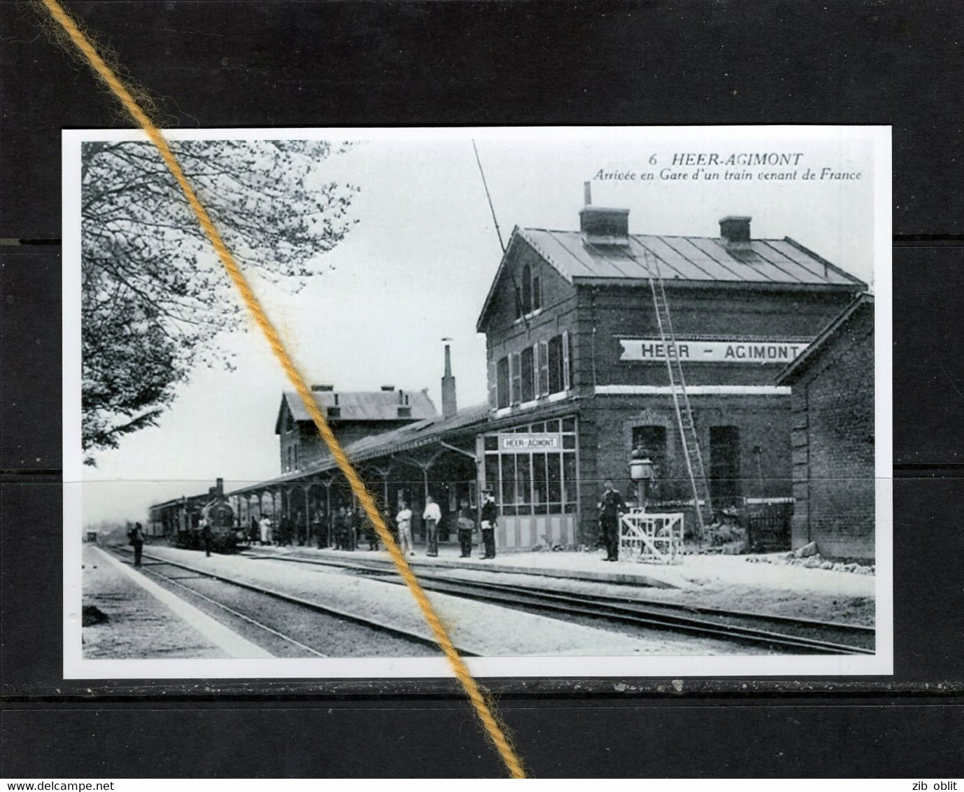 PHOTO HASTIERE WAULSORT HEER AGIMONT LAVAUX  NAMUR GARE  STATION REPRO - Hastière