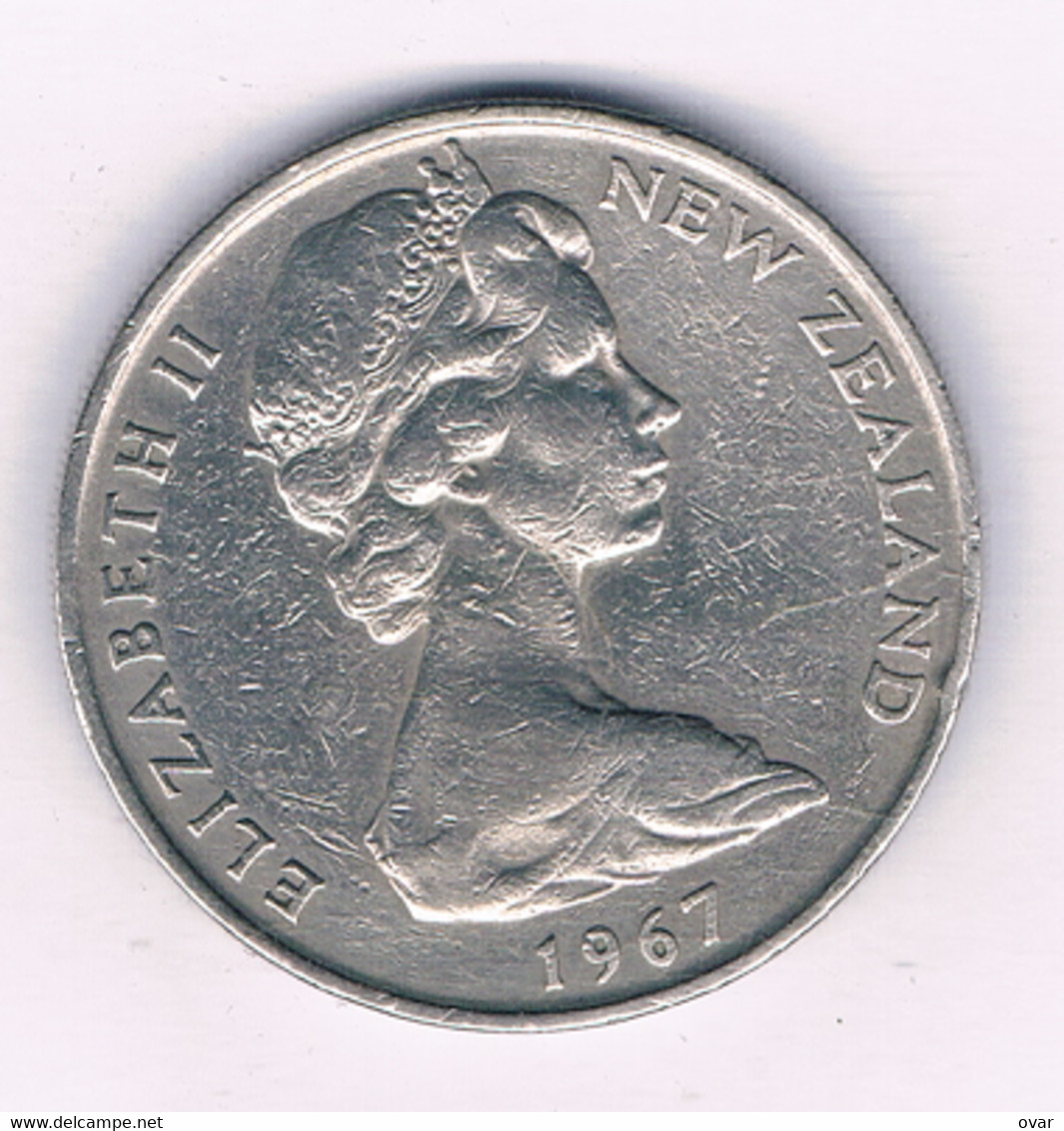 20 CENTS 1967  NIEUW ZEELAND /8222/ - New Zealand