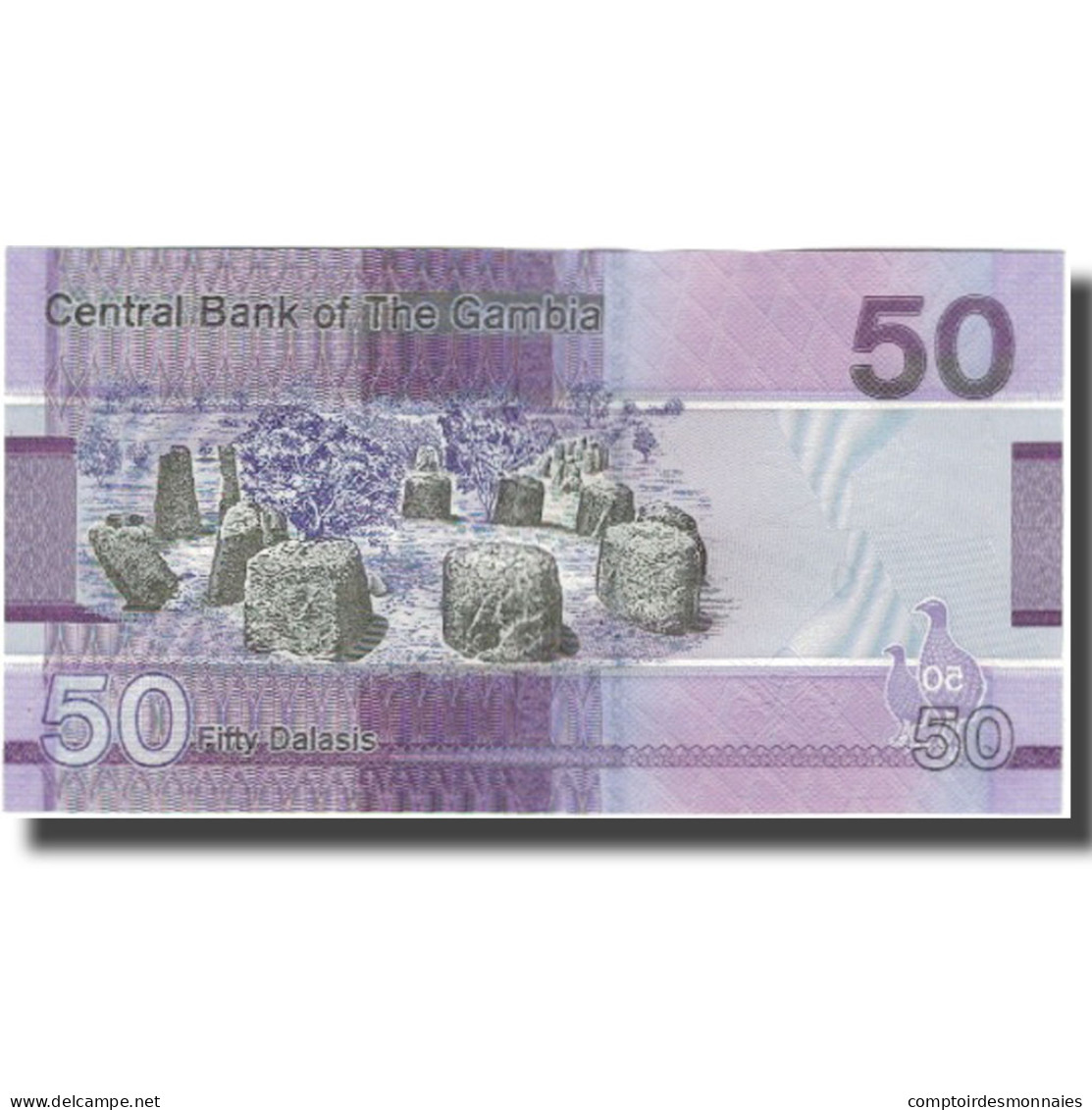 Billet, Gambia, 50 Dalasis, 2019, 2019, NEUF - Gambia