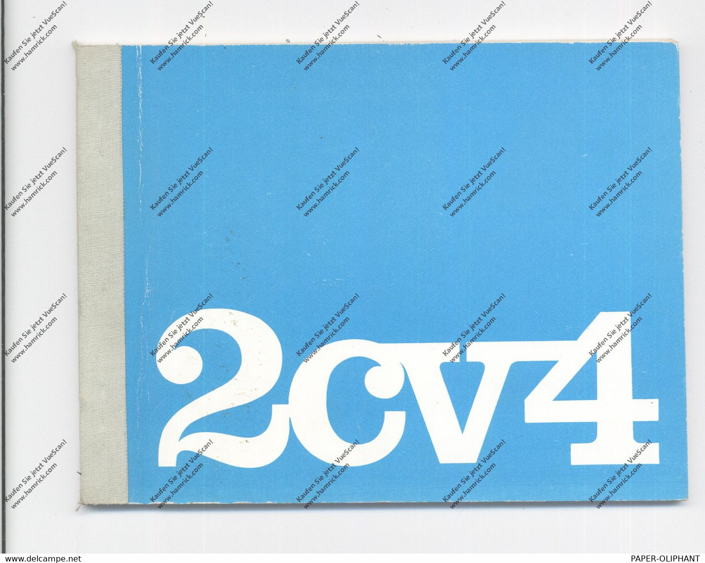 AUTOMOBIL - CITROEN 2CV4 Handbuch, 53 Seiten, Sehr Gute Erhaltung - Shop-Manuals
