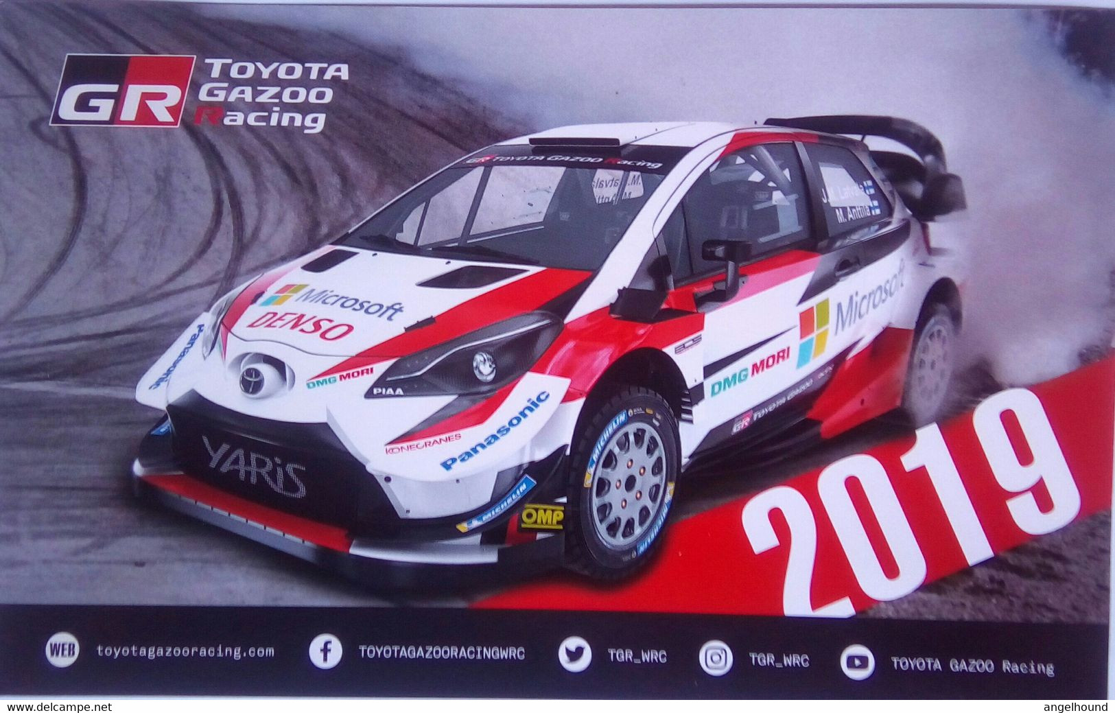 Jari-Matti Latvala, Toyota Gazoo Racing - Autogramme