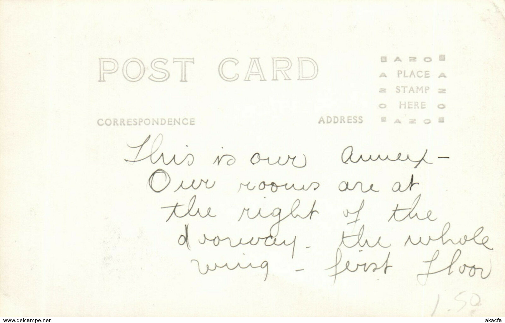PC CPA US, MASS, CAPE COD, EAST BAY LODGE, Vintage REAL PHOTO Postcard (b14904) - Cape Cod