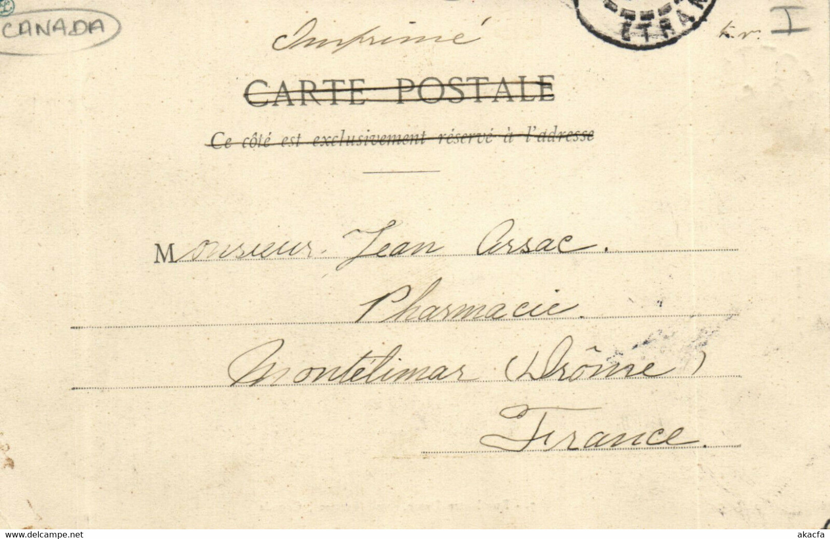 PC CPA CANADA, TROIS RIVIÉRES, RUE NOTRE DAME, Vintage Postcard (b17147) - Québec - Les Rivières