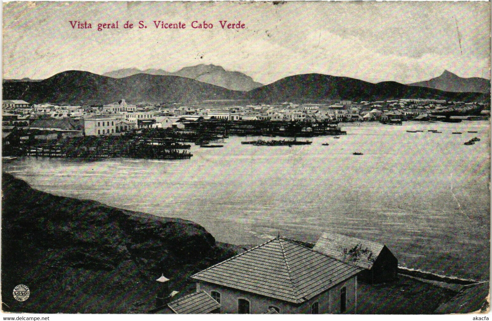 PC CPA CAPE VERDE / PORTUGAL, VISTA GERAL DE S. VICENTE, (b21701) - Cap Vert