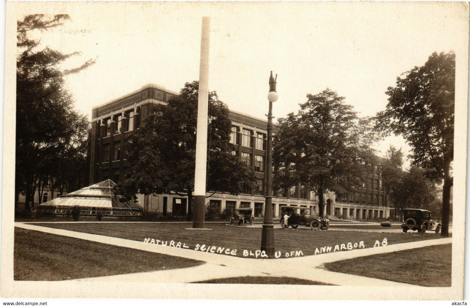 PC CPA US, MICHIGAN, ANN ARBOR, UNIVERSITY, VINTAGE REAL PHOTO POSTCARD (b6264) - Ann Arbor