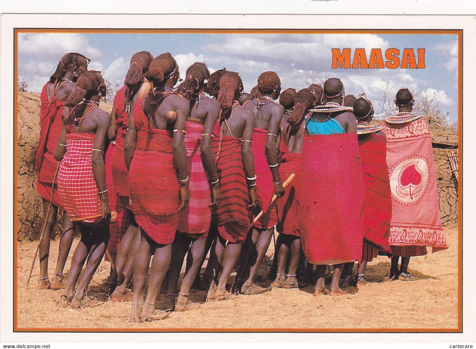 Afrique De L'est,africa,afrika,KENYA,MAASAI,MASSAI,GUERRIER - Kenia