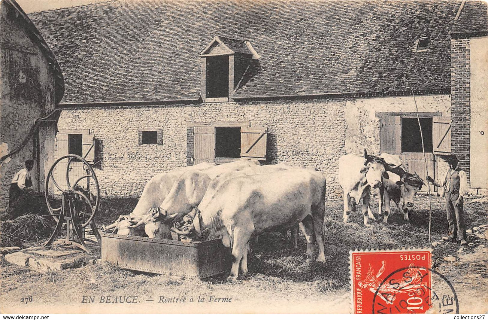 EN BEAUCE- RENTREE A LA FERME - Bauernhöfe