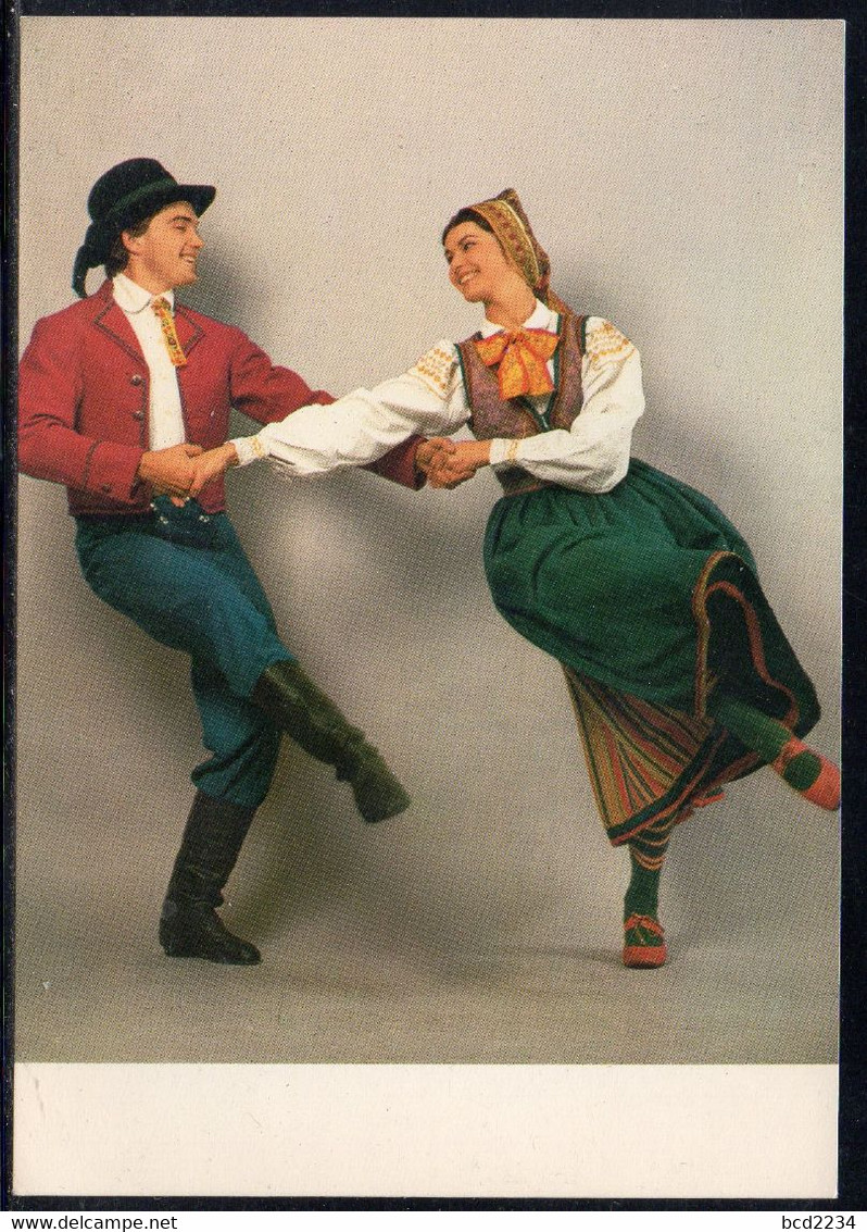 POLAND 1985 PC MAZOWSZE POLISH SONG AND DANCE ENSEMBLE GROUP FOLK COSTUME FROM KIELECKI REGION ETHNOGRAPHY CULTURES - Andere & Zonder Classificatie