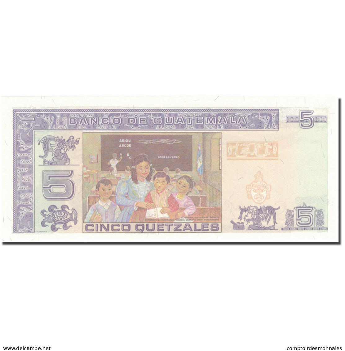 Billet, Guatemala, 5 Quetzales, 2006, 2006-11-22, KM:106b, NEUF - Guatemala