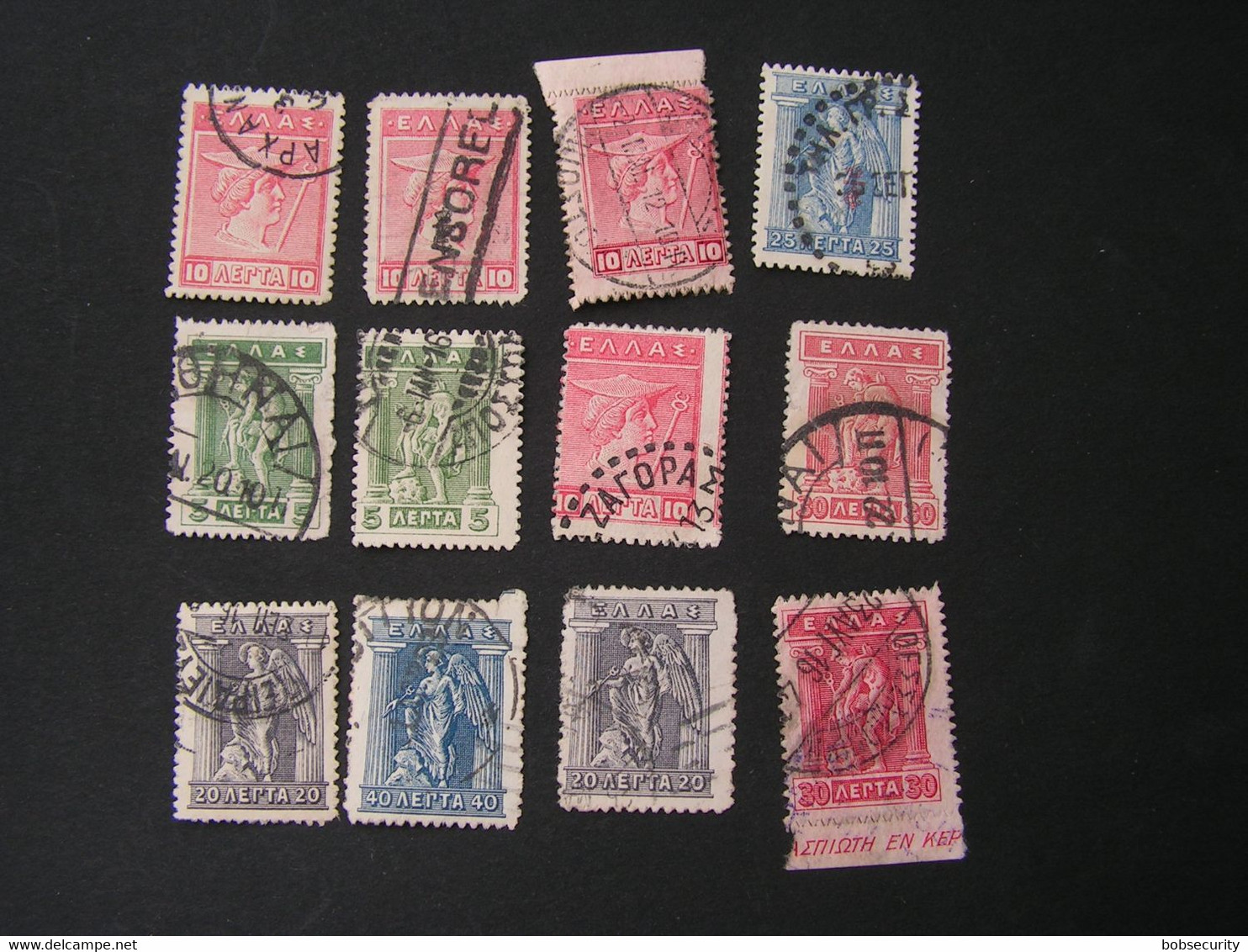 GR Lot Very Old - Used Stamps