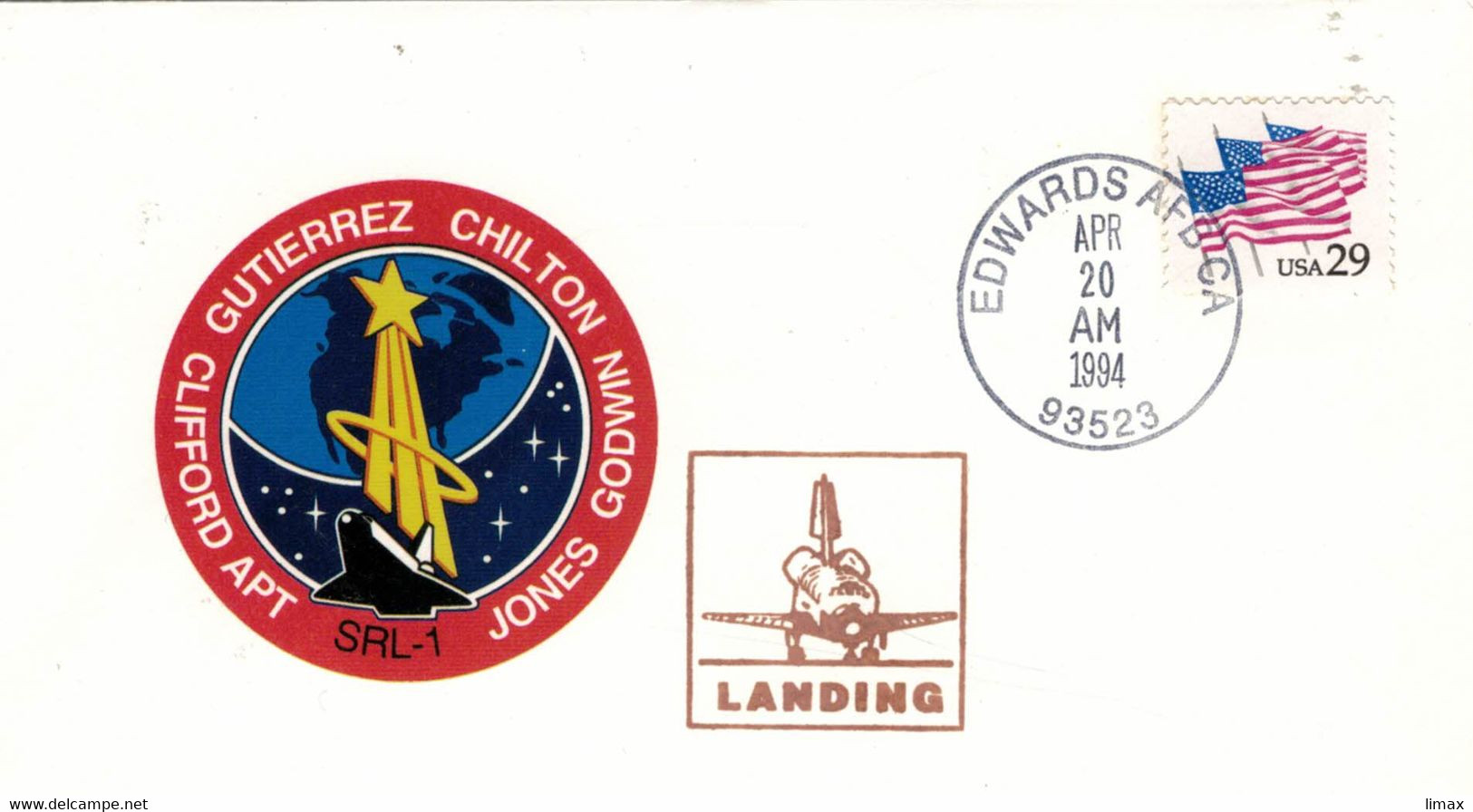 Space Shuttle Jefferson - Kennedy Space Center 1982 - Edwards - Pearlington - Houston - Probing Planets - Autres & Non Classés