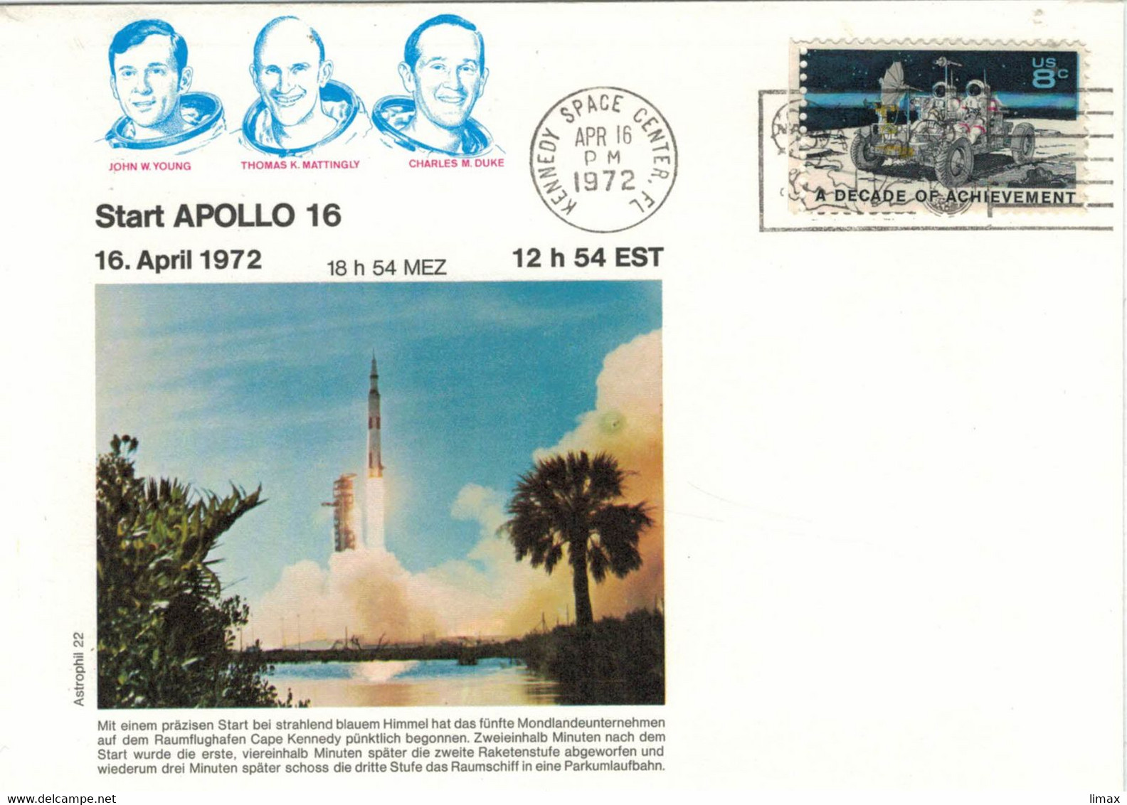 Space Shuttle Jefferson - Kennedy Space Center 1982 - Edwards - Pearlington - Houston - Probing Planets - Other & Unclassified